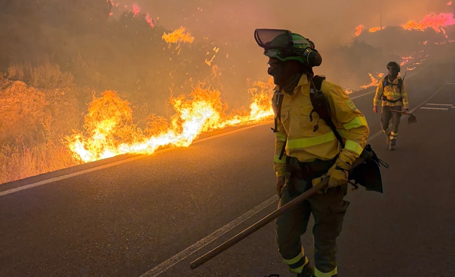 Incendio Almería