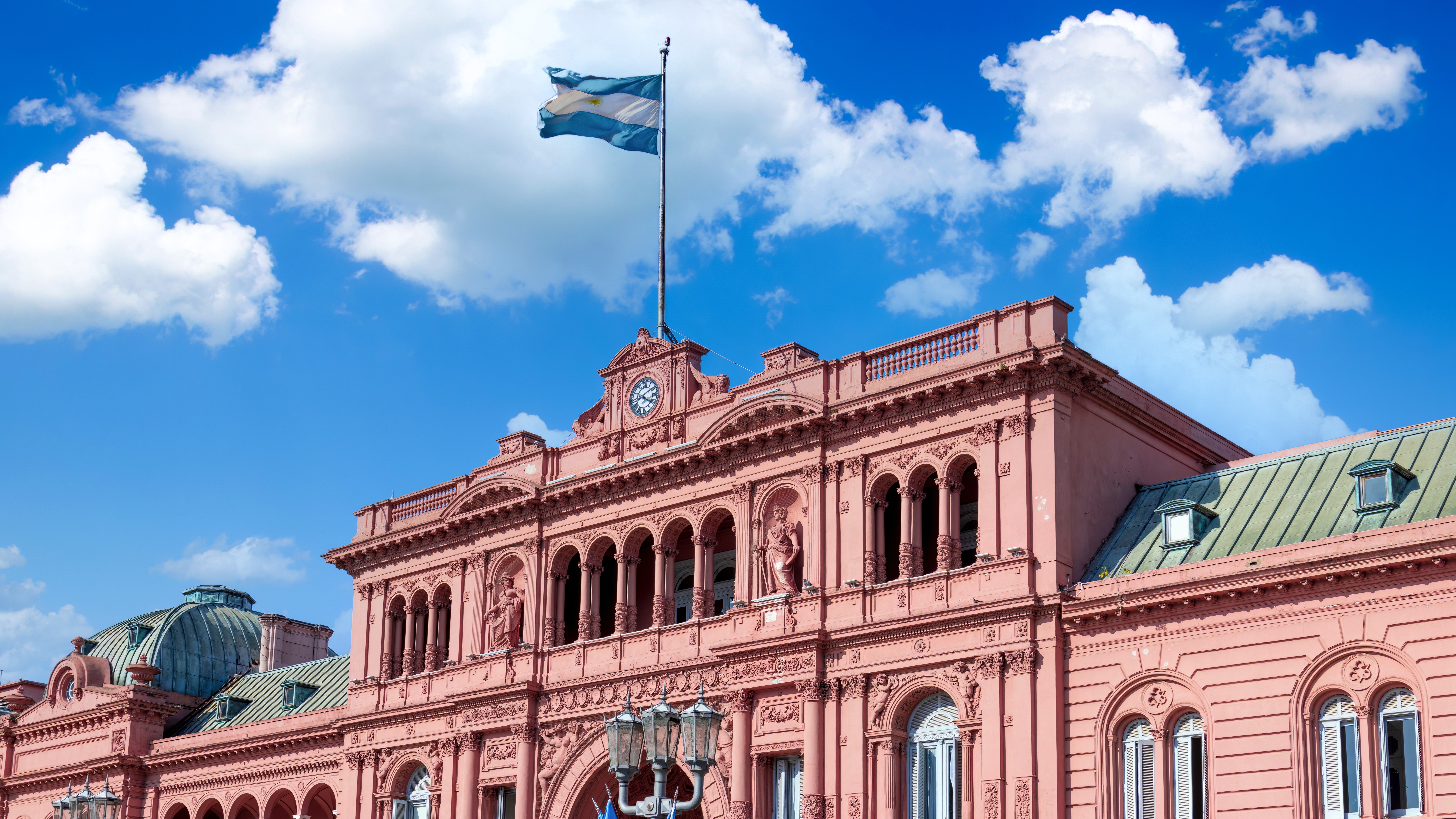 Casa Rosada en Argetina