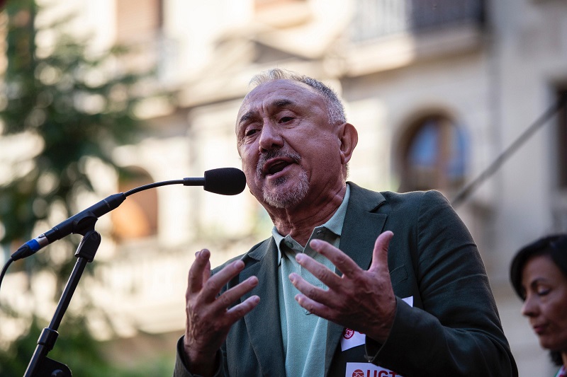 Pepe Álvarez en Barcelona