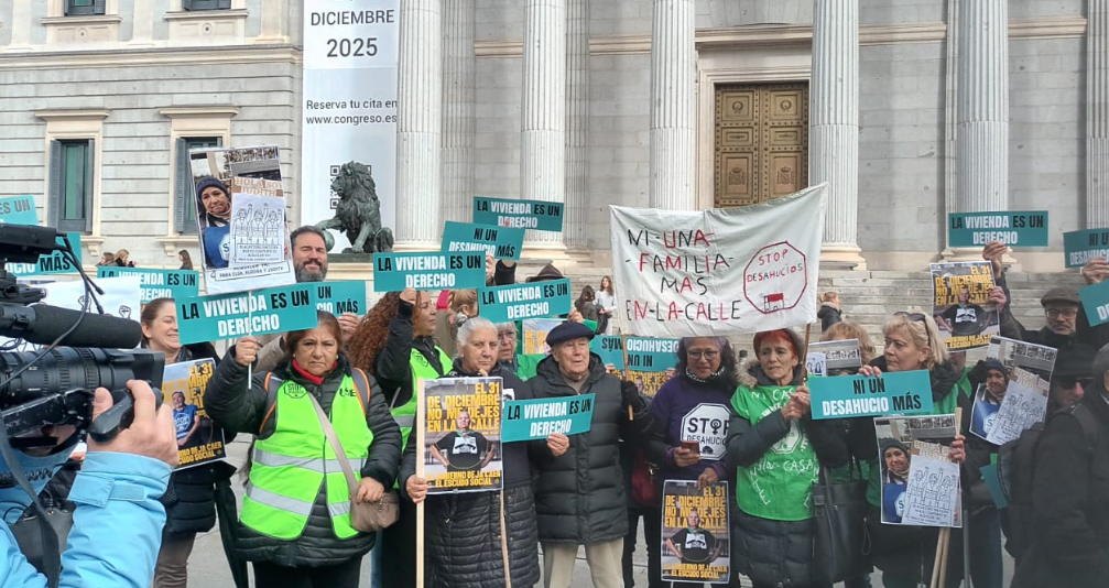 Movilización moratoria antideshaucios