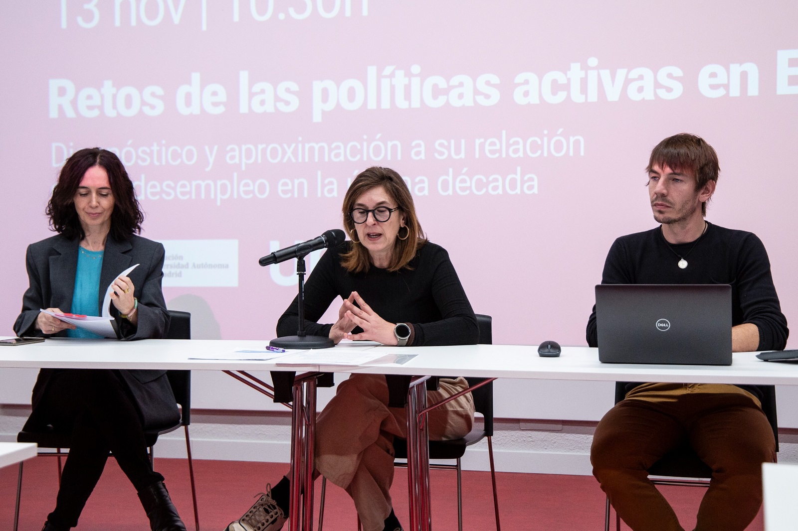 Ana Viñas, Lola Navarro y Eduardo Magaldi 