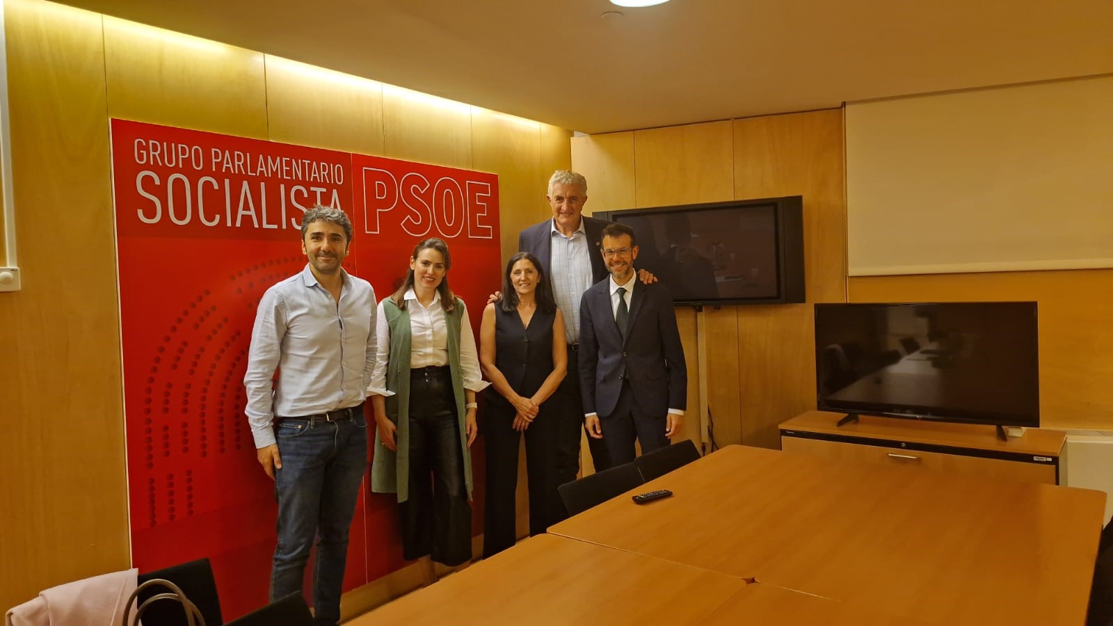 Reunión en el Congreso de los Diputados