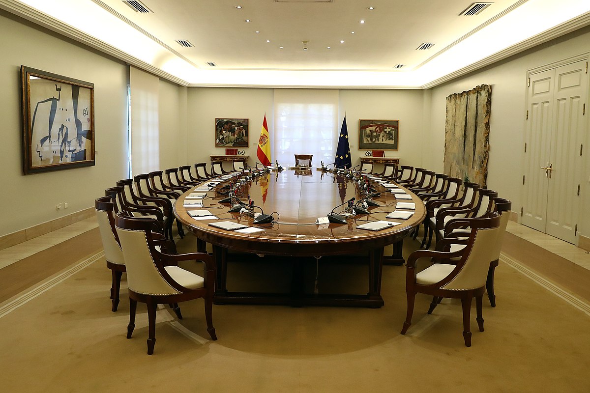 Sala del Consejo de Ministros