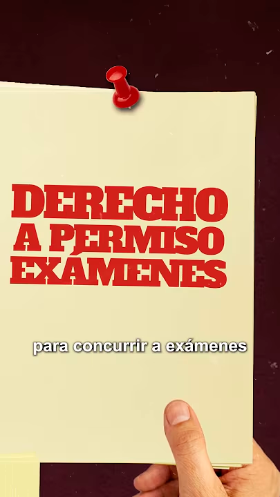 portada jefe derecho a permiso exámenes