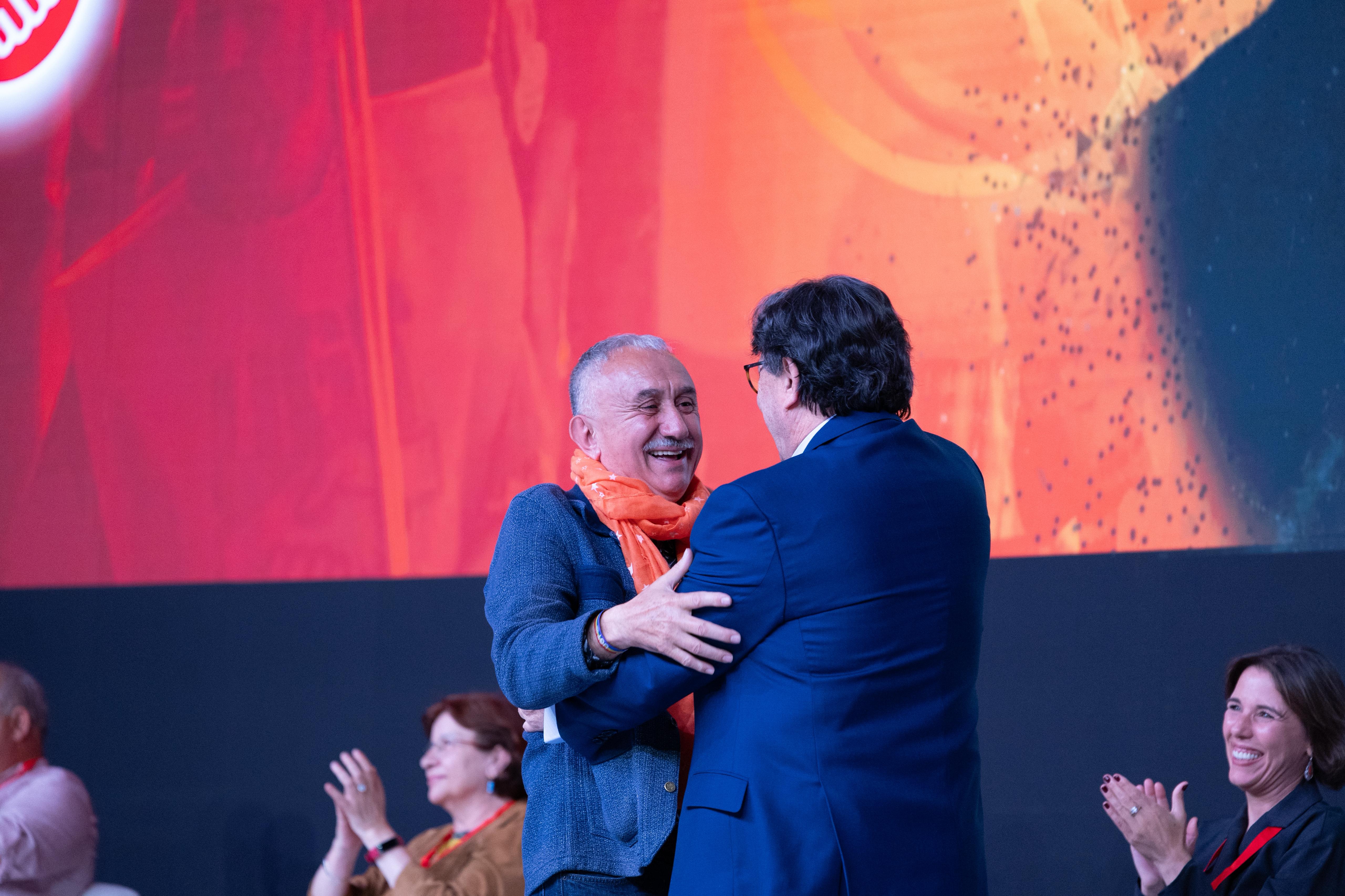 Pepe Álvarez y Julio Lacuerda