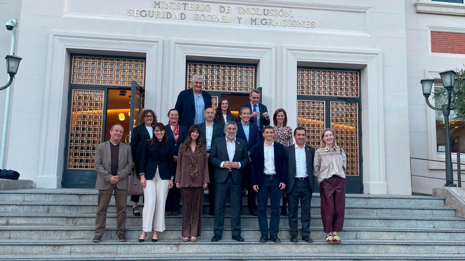 Reunión en el Ministerio de Seguridad Social