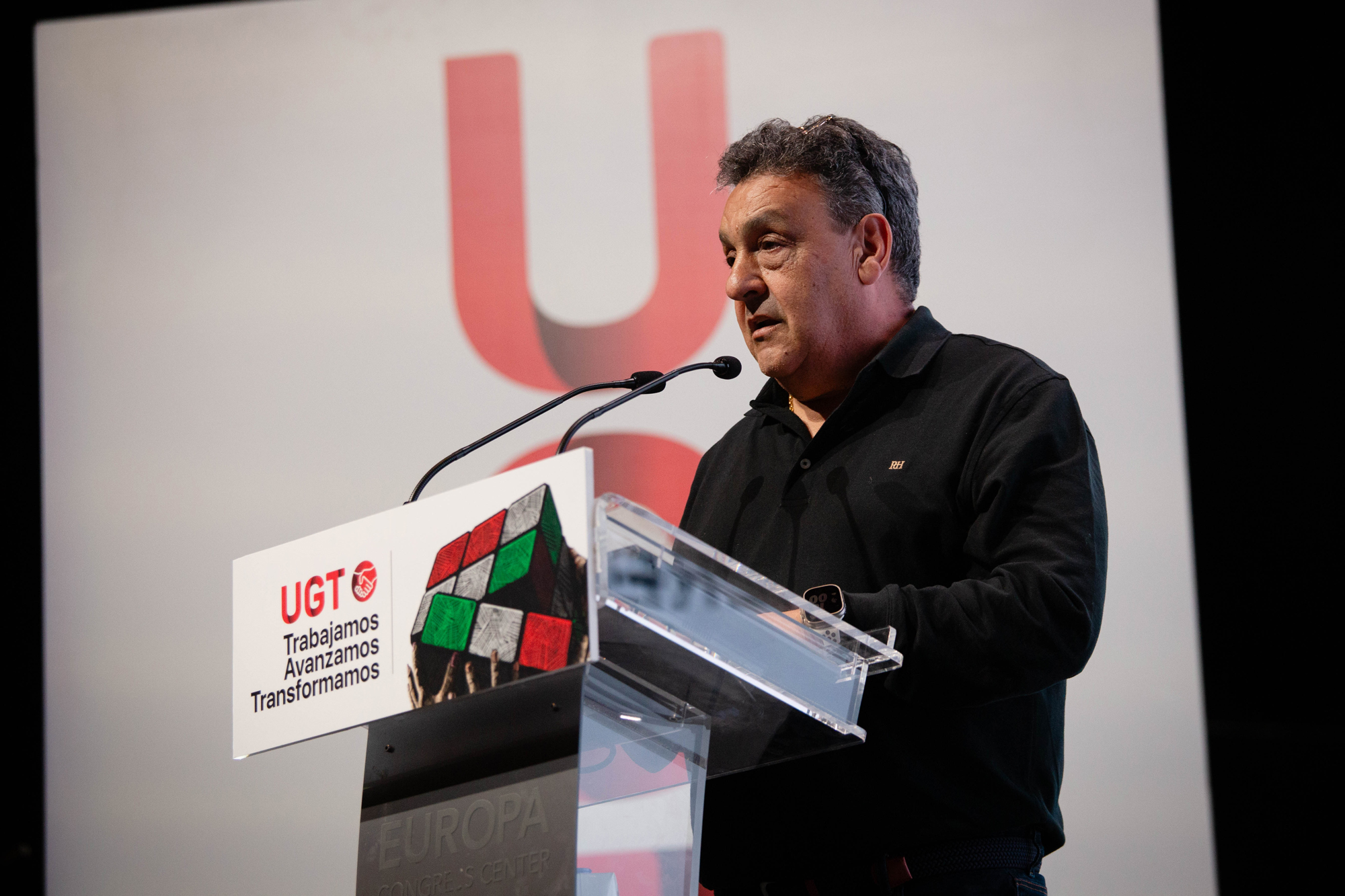 Antonio Oviedo, secretario general de FeSMC-UGT