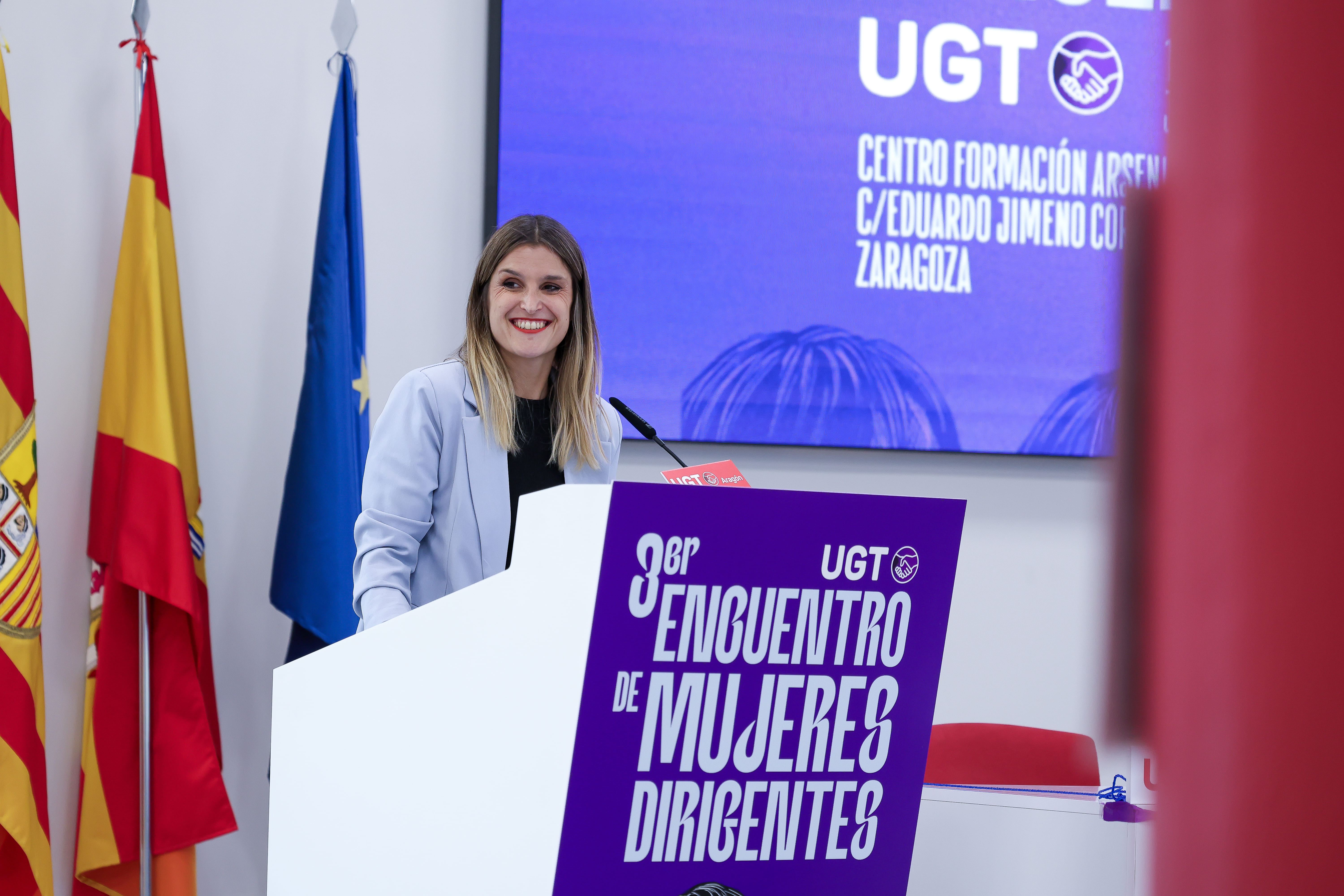 Medea Gracia Hernández, responsable del Área Confederal de Mujer