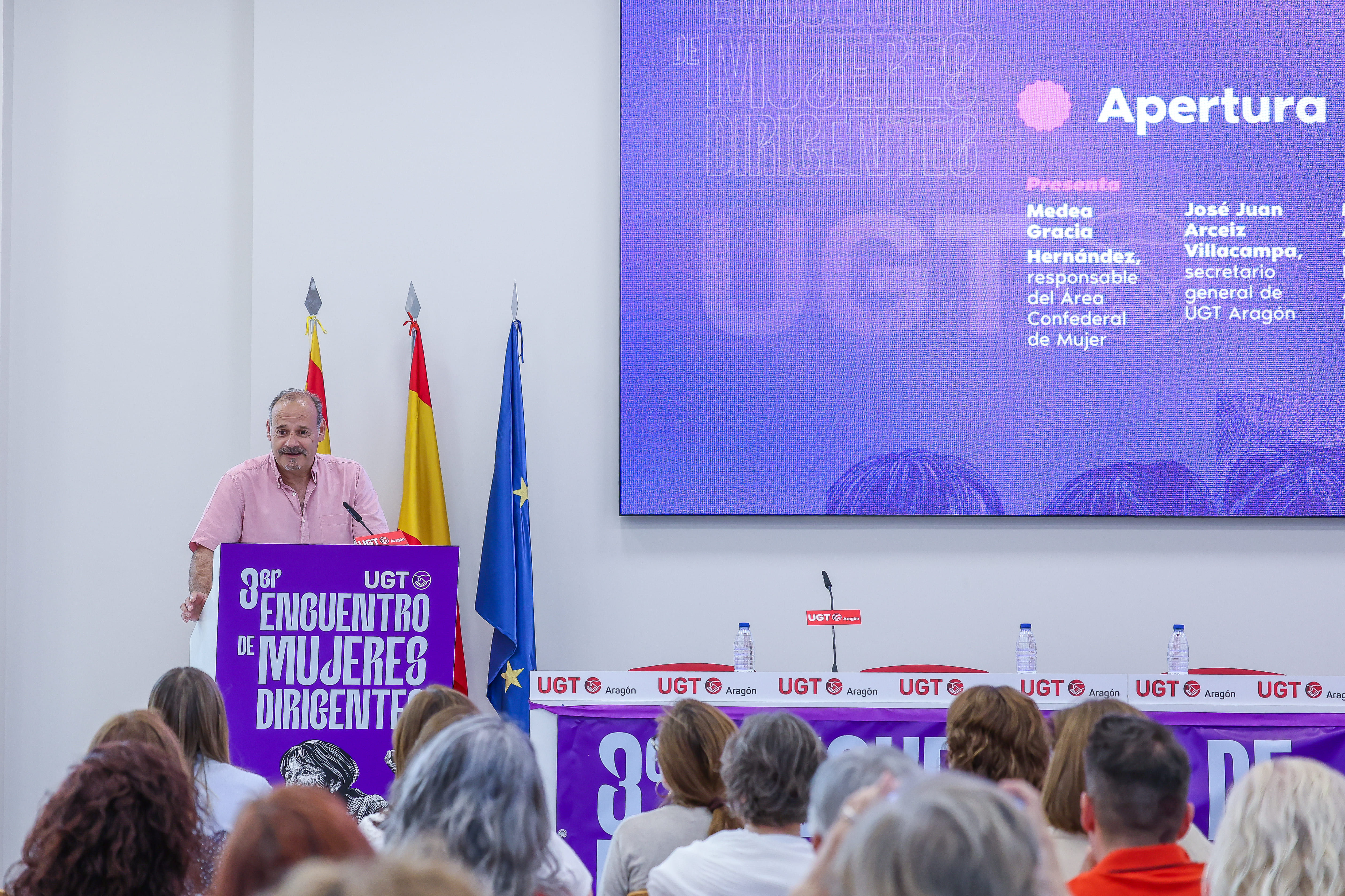 José Juan Arceiz Villacampa, secretario general de UGT Aragón