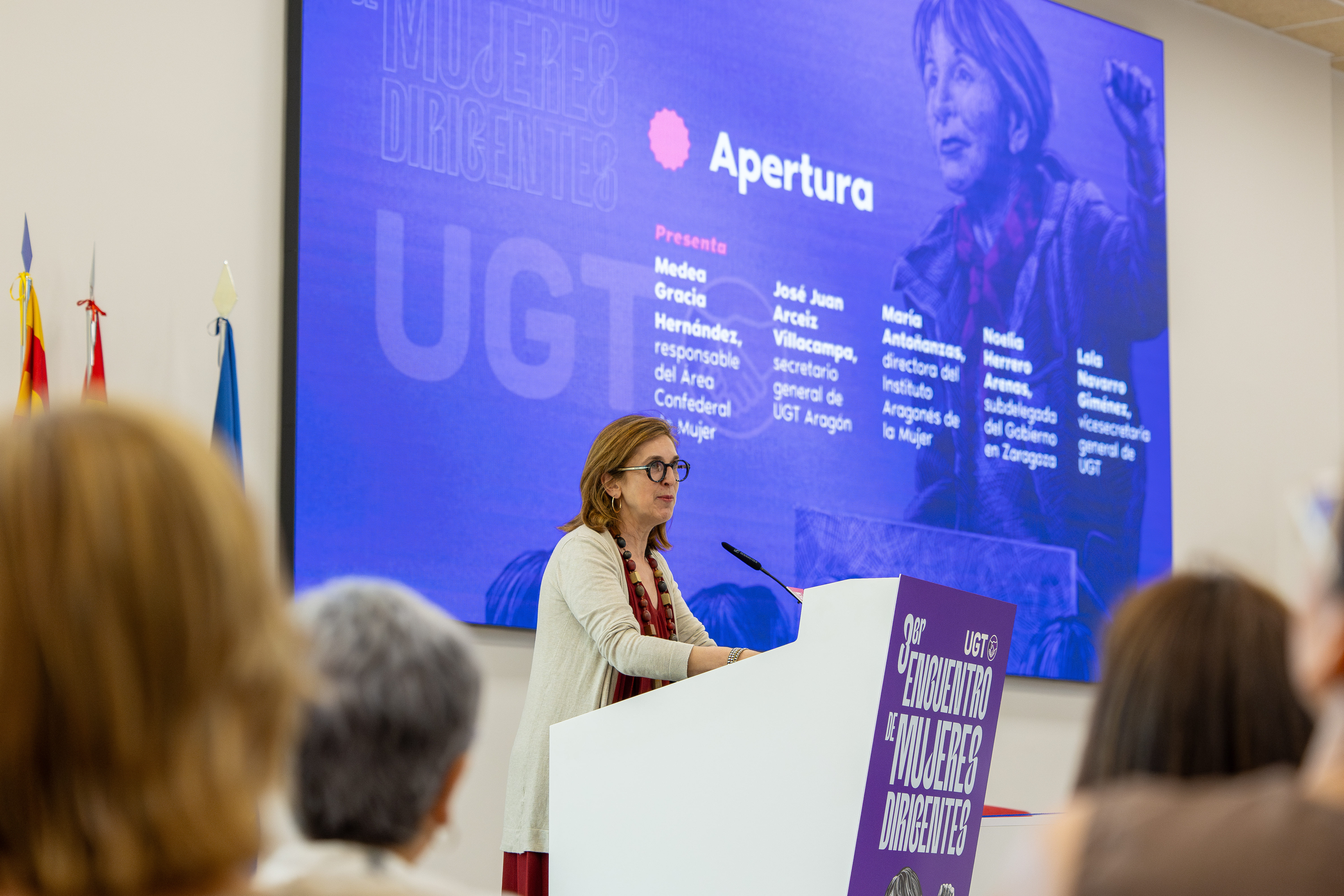 Lola Navarro Giménez, vicesecretaria general de UGT