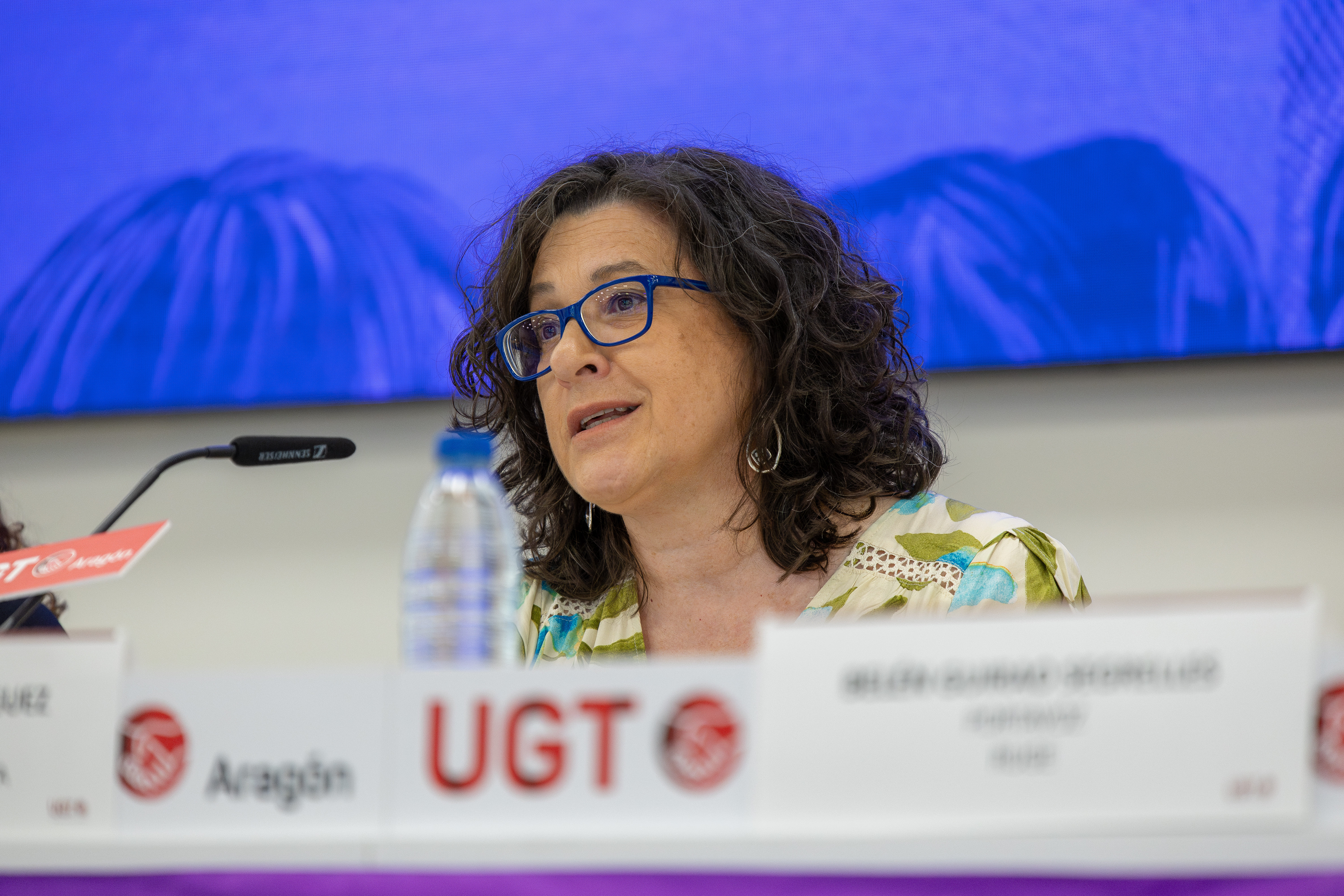 Lola Alcónez Rodríguez, secretaria general de UGT Castilla-La Mancha