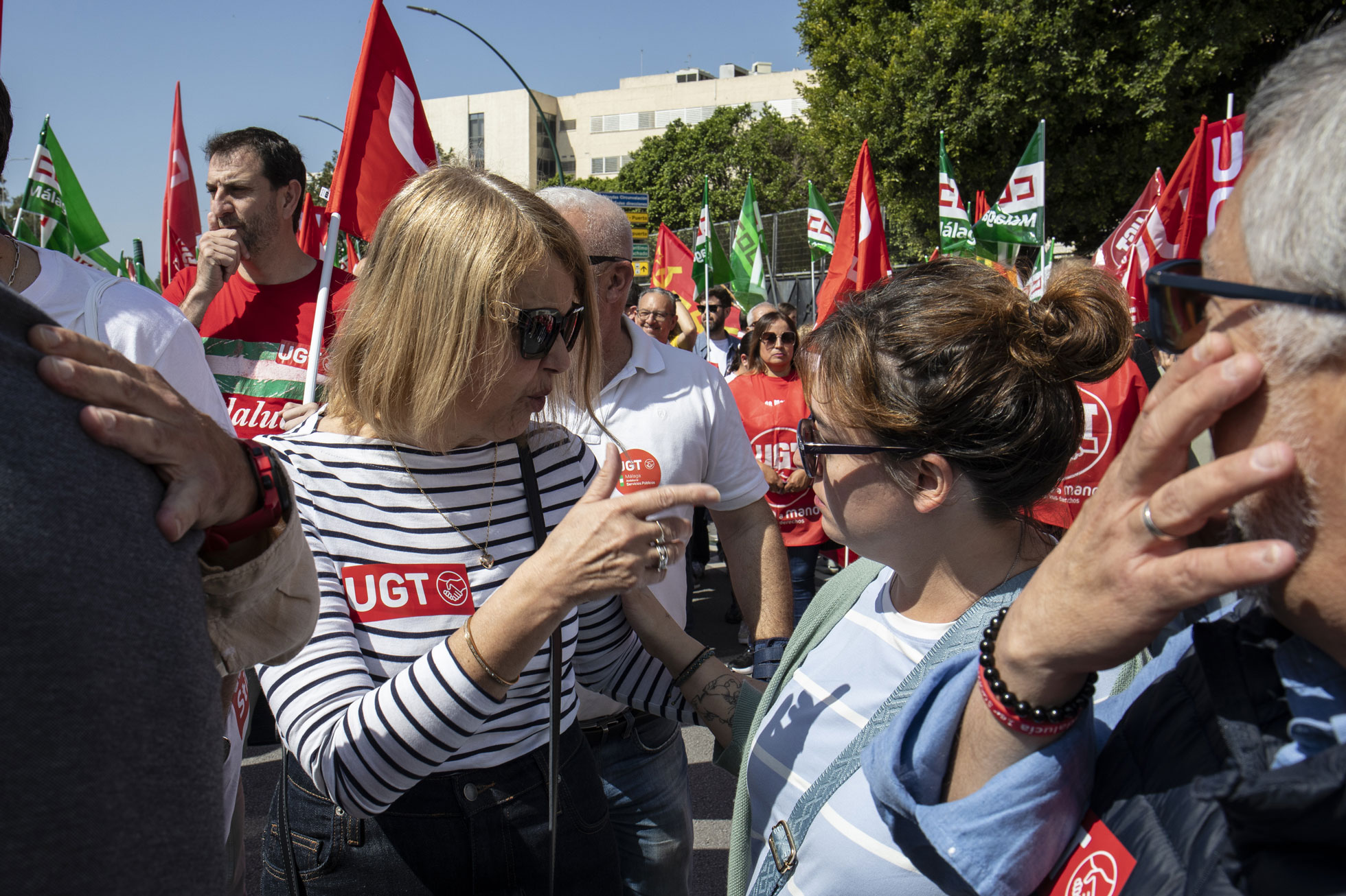 4. MªCarmen Barrera, secretaria de Políticas Europeas y Alejandra de la Fuente, secretaria ejecutiva de UGT.