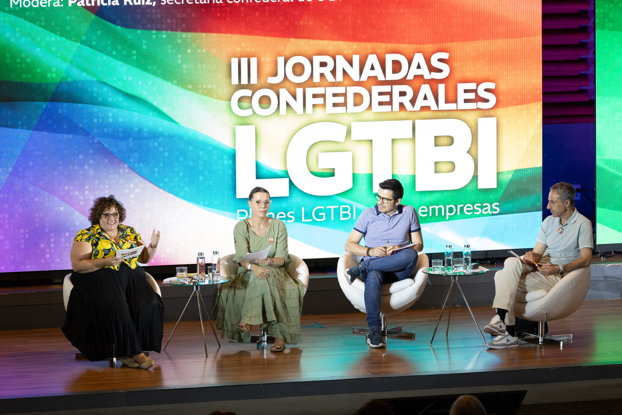 La última mesa de la jornada aborda ‘Las personas LGTBI desde la política sindical’ 