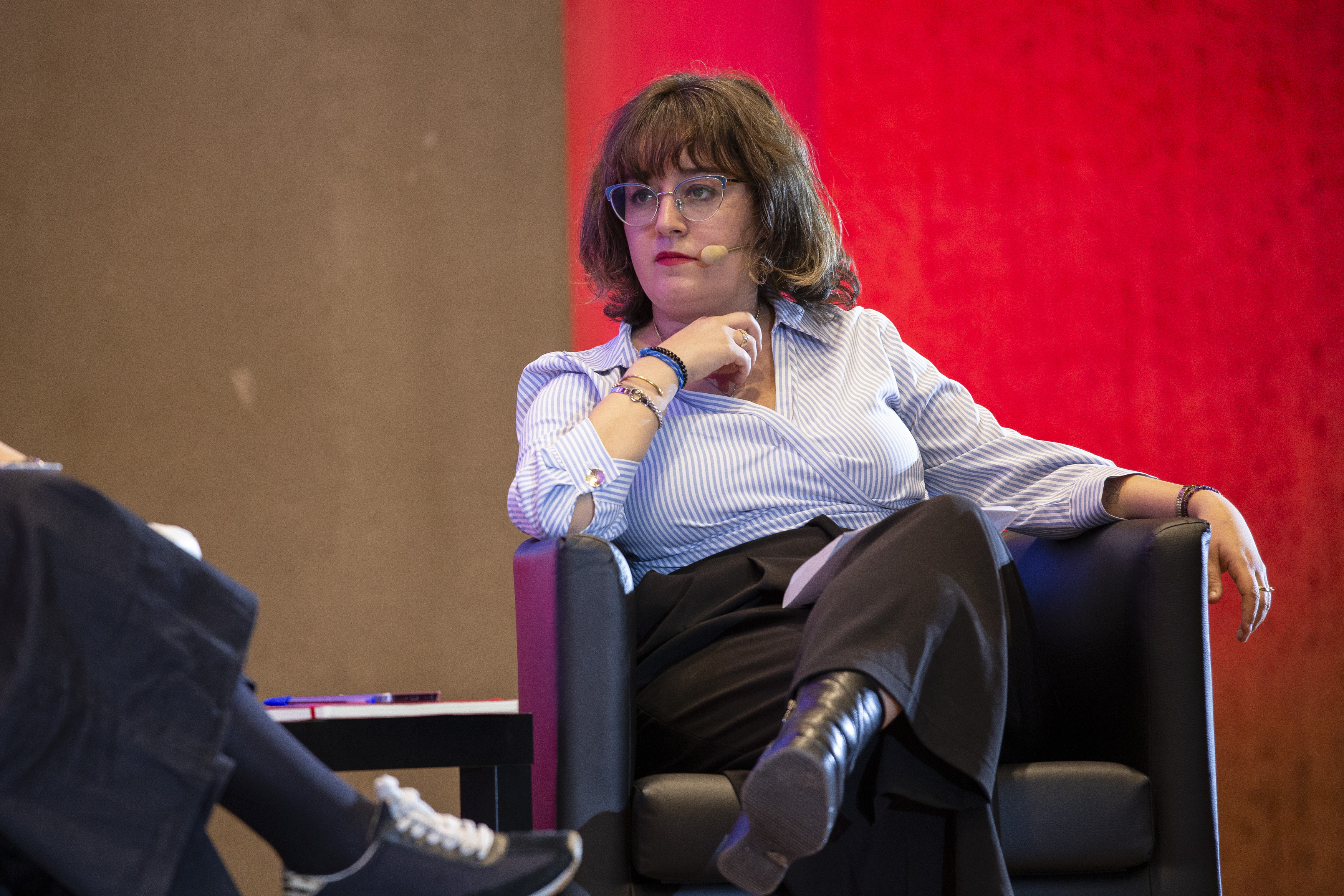 La secretaria ejecutiva de UGT, Alejandra de la Fuente