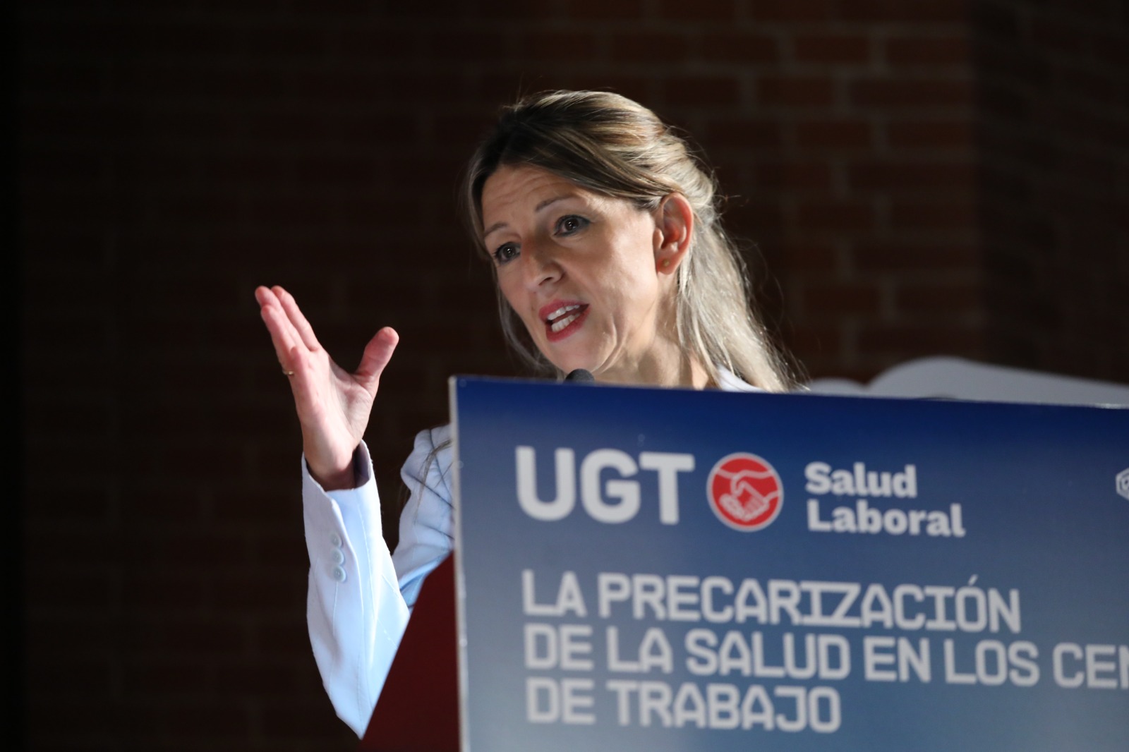 3. Intervención de Yolanda Díaz Pérez, vicepresidenta segunda y ministra de Trabajo y Economía Social en la apertura de las jornadas.
