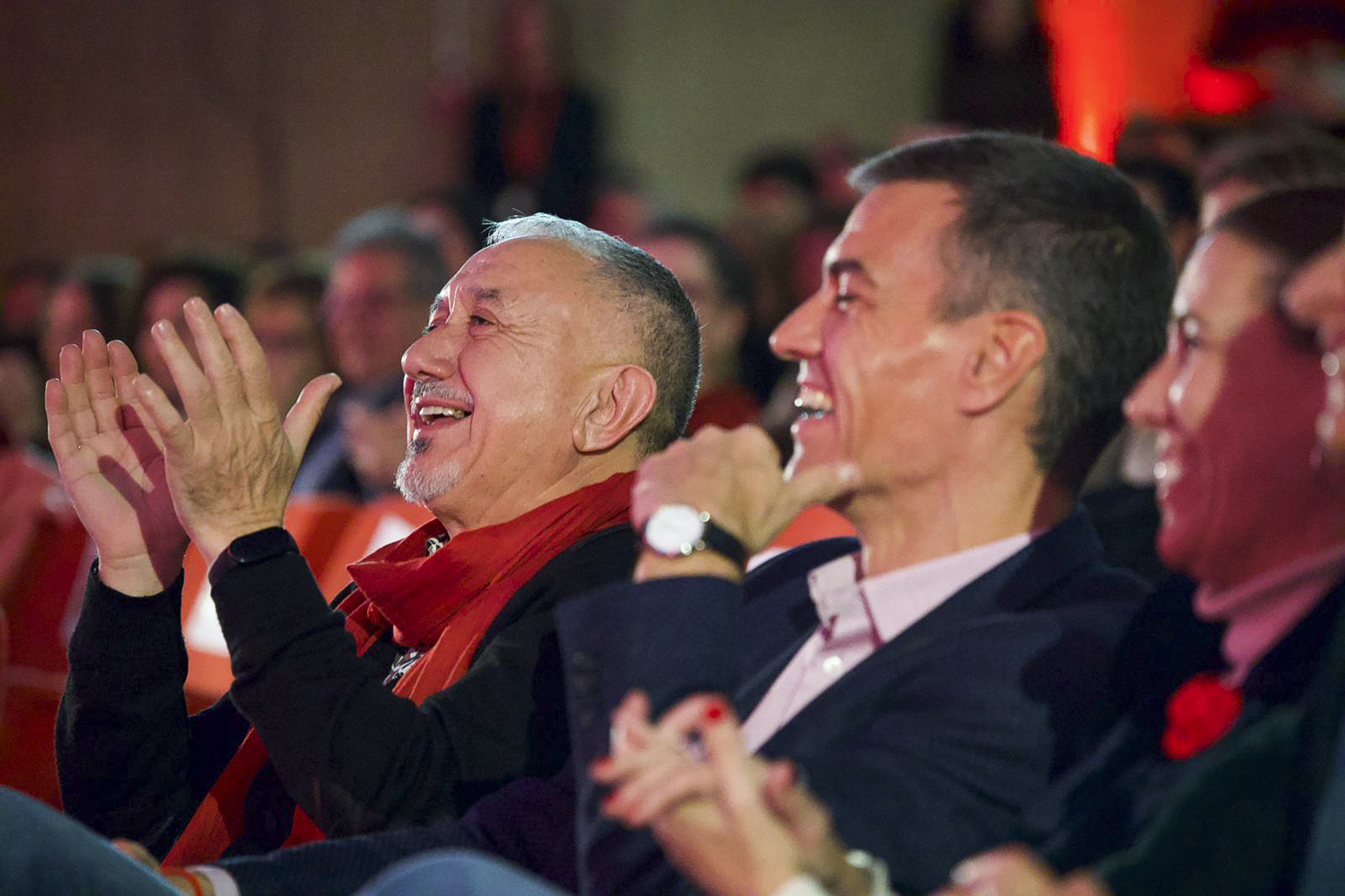 'Pepe Álvarez' y 'Pedro Sánchez'