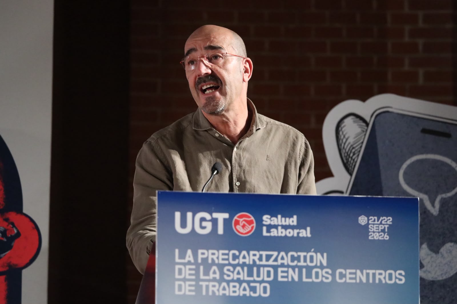 27. clausura: Fernando Luján de Frías. Vicesecretario general de Política Sindical de UGT.