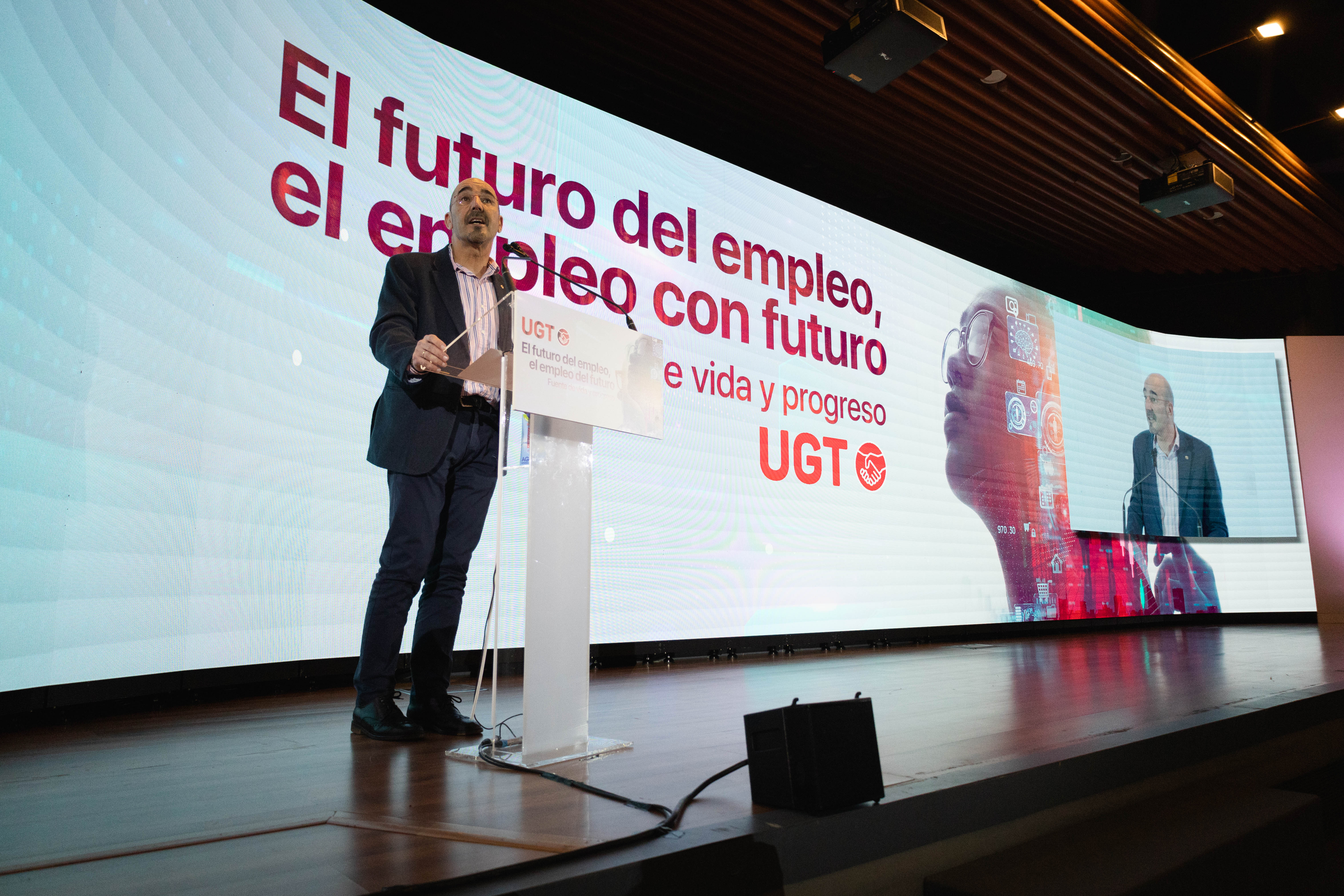 Fernando Luján, vicesecretario general de Política Sindical de UGT 