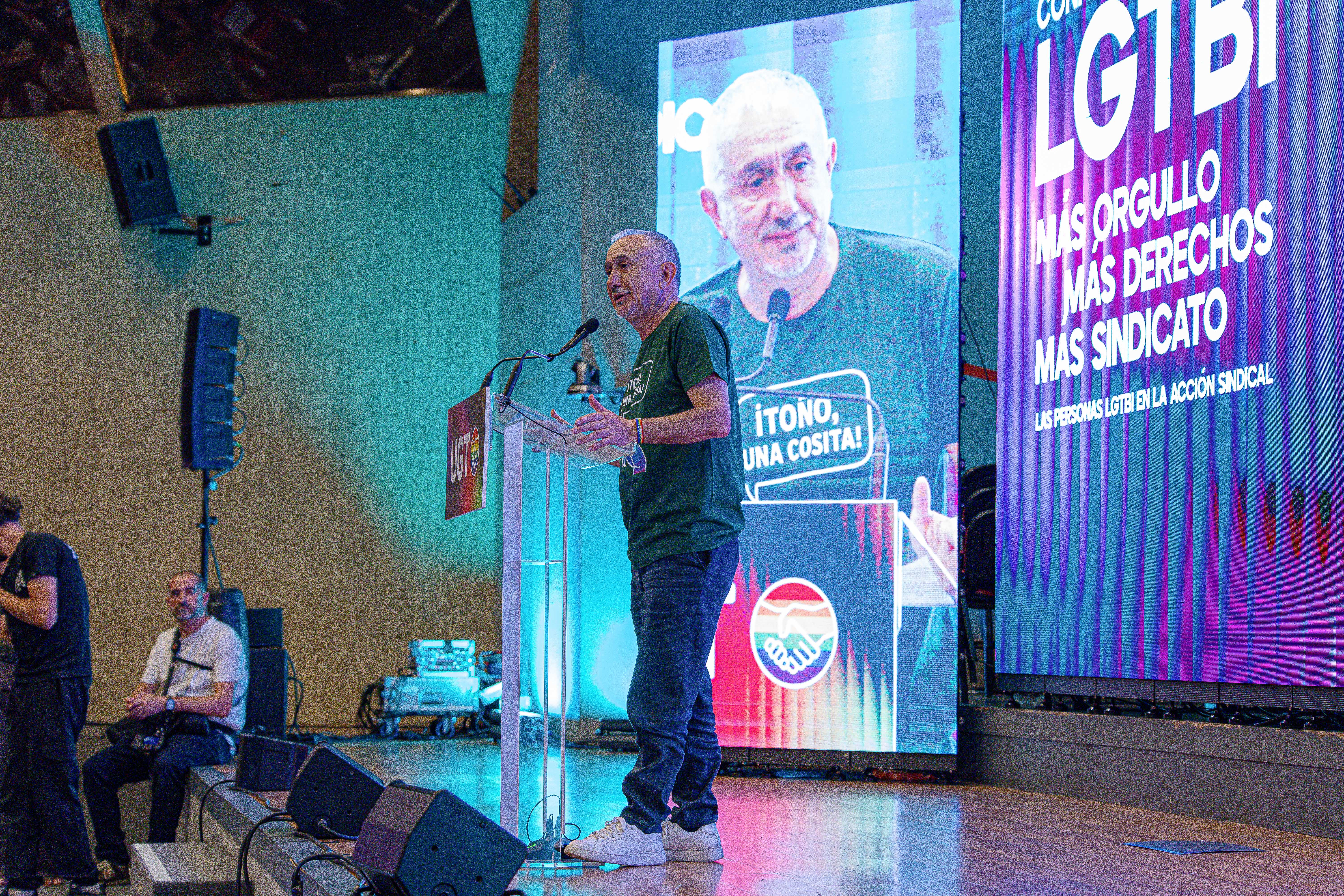 Pepe Álvarez, secretario general de UGT