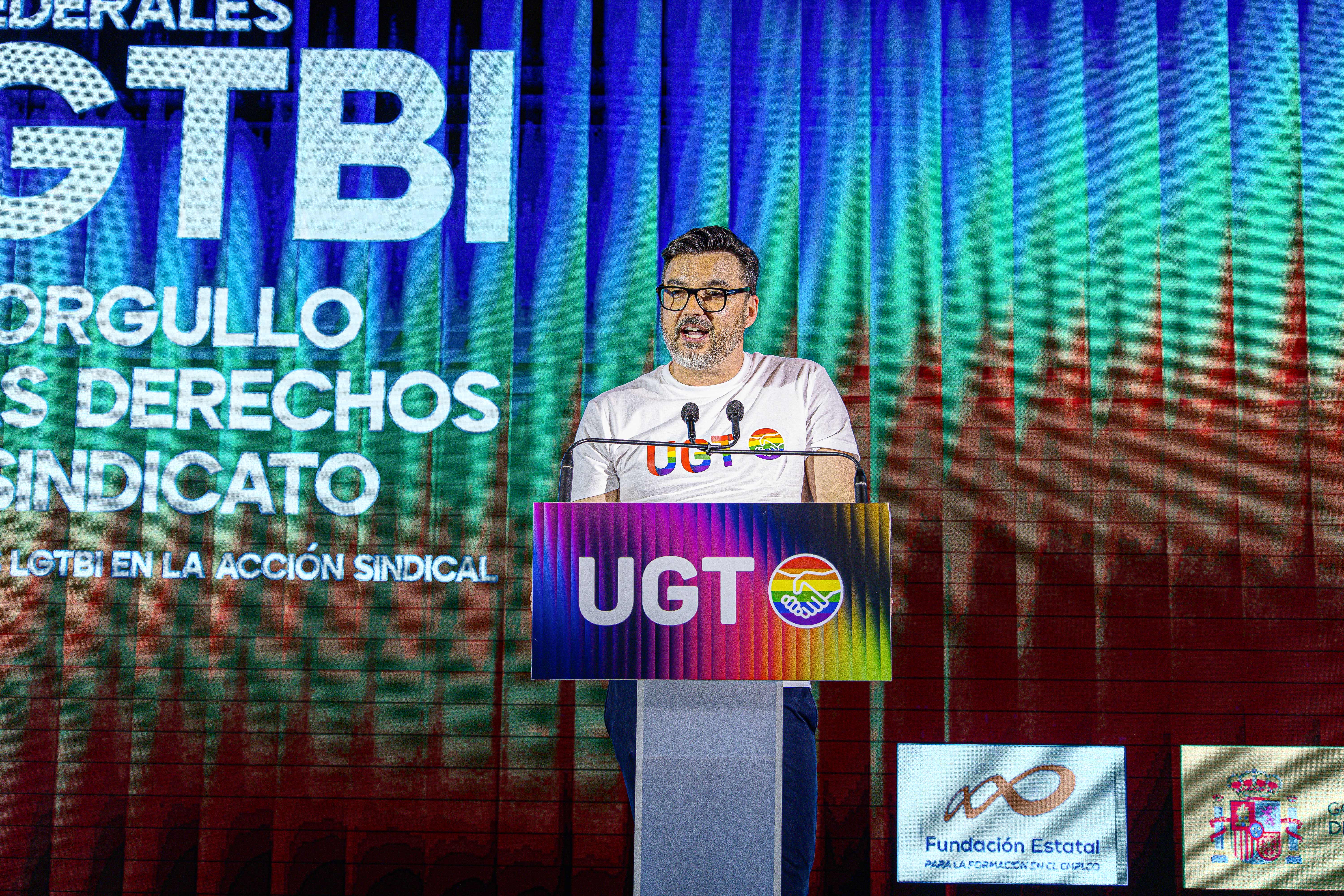 Toño Abad, responsable confederal del Área de Acción LGTBI