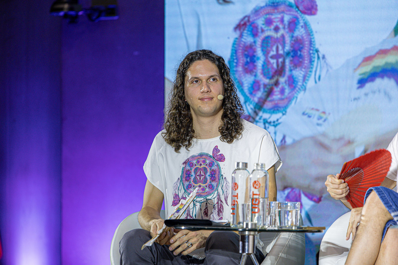 Fede Enciso, miembro de la secretaría de Relaciones Internacionales y de Juventudes de la CTA Autónoma Argentina