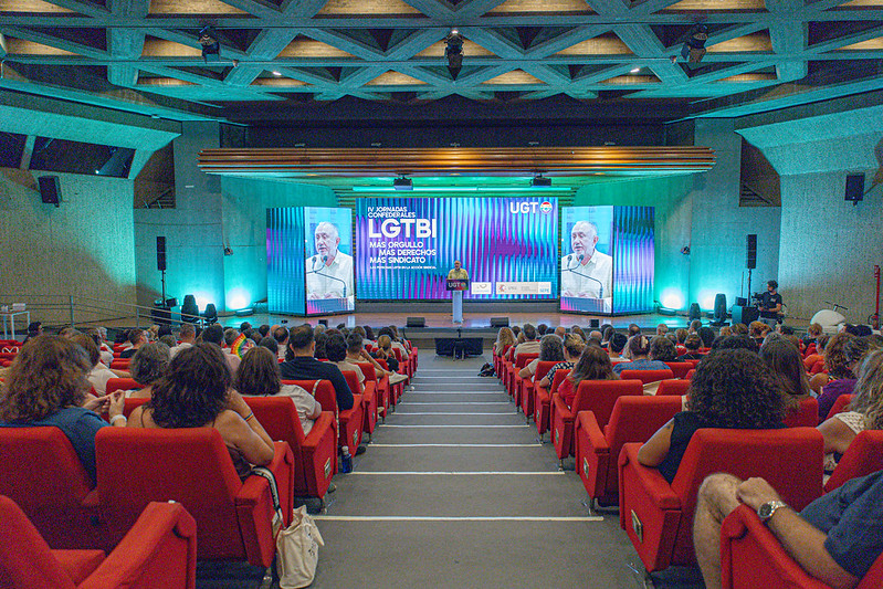 Clausura de las IV Jornadas Confederales LGTBI