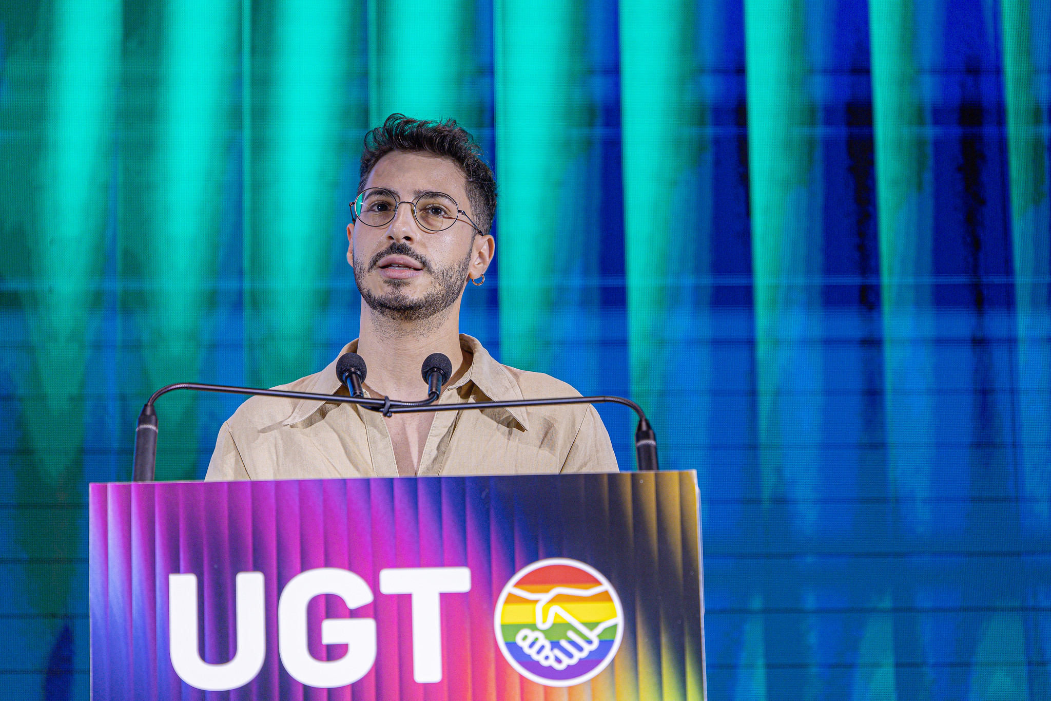 Jose Álvarez, Coordinador del Área LGTBI de UGT