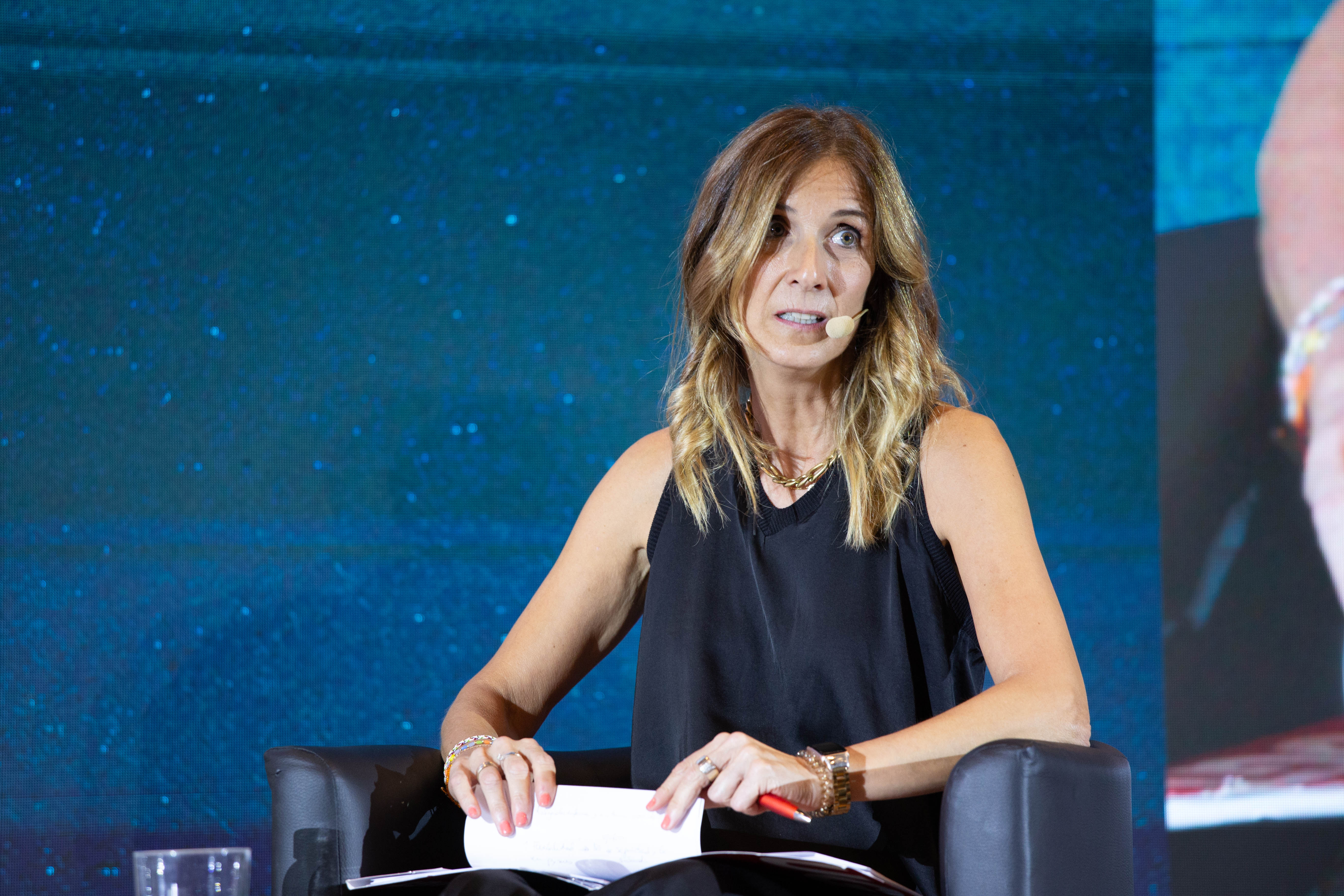 Eva Azanza, secretaria del Área Externa y Política Sindical de UGT Navarra