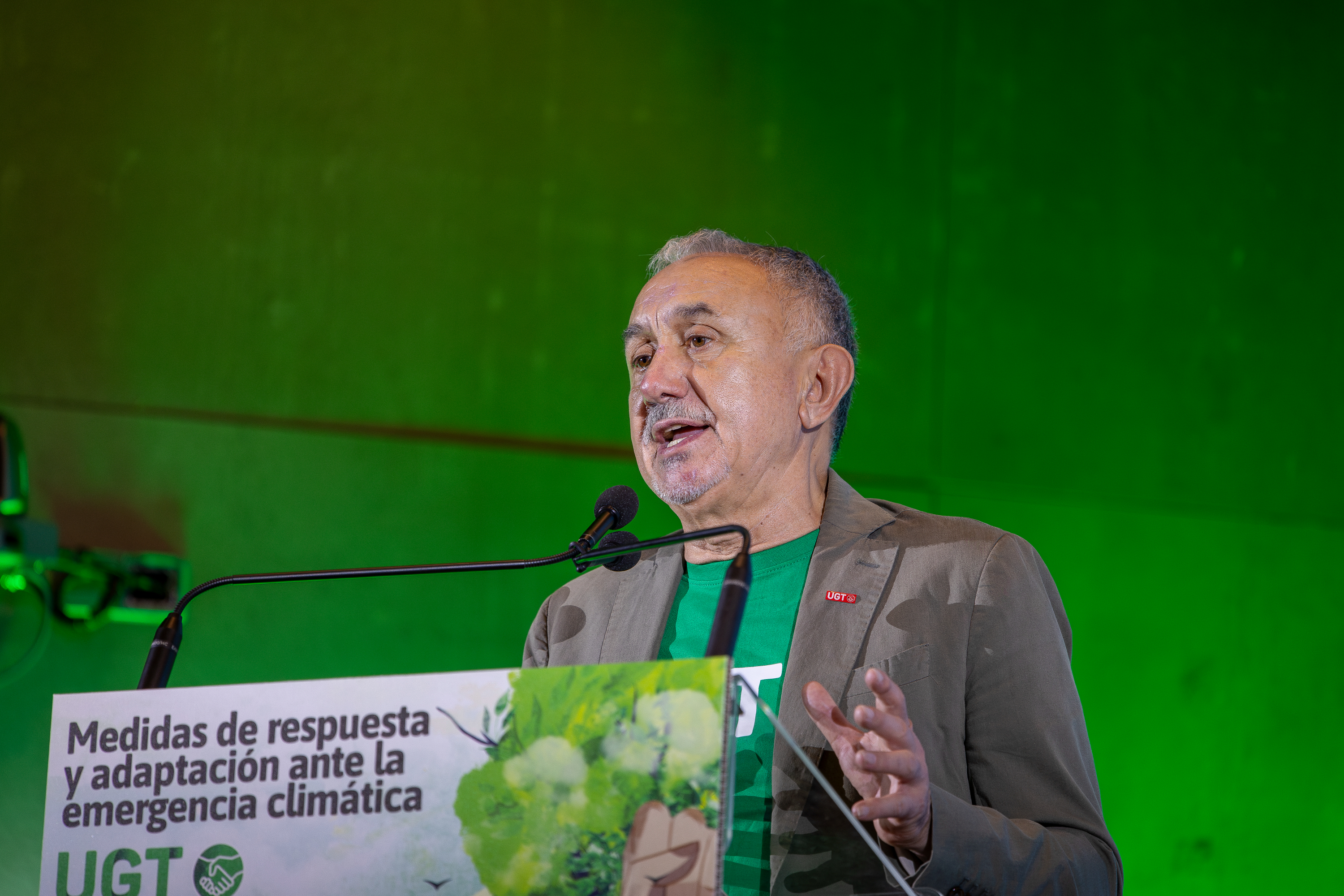 Pepe Álvarez Suárez, secretario general de UGT