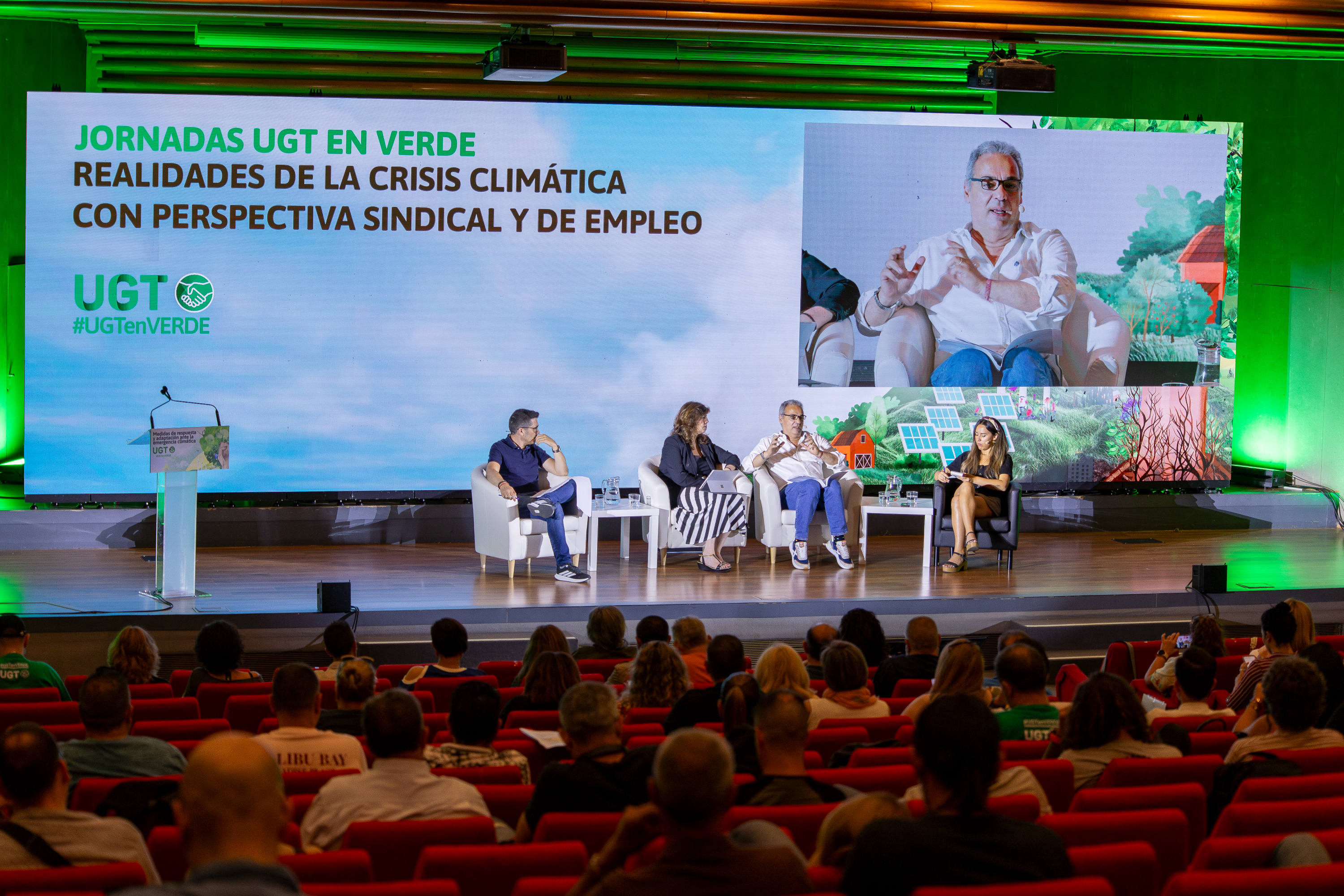 Realidades de la crisis climática con perspectiva sindical y de empleo