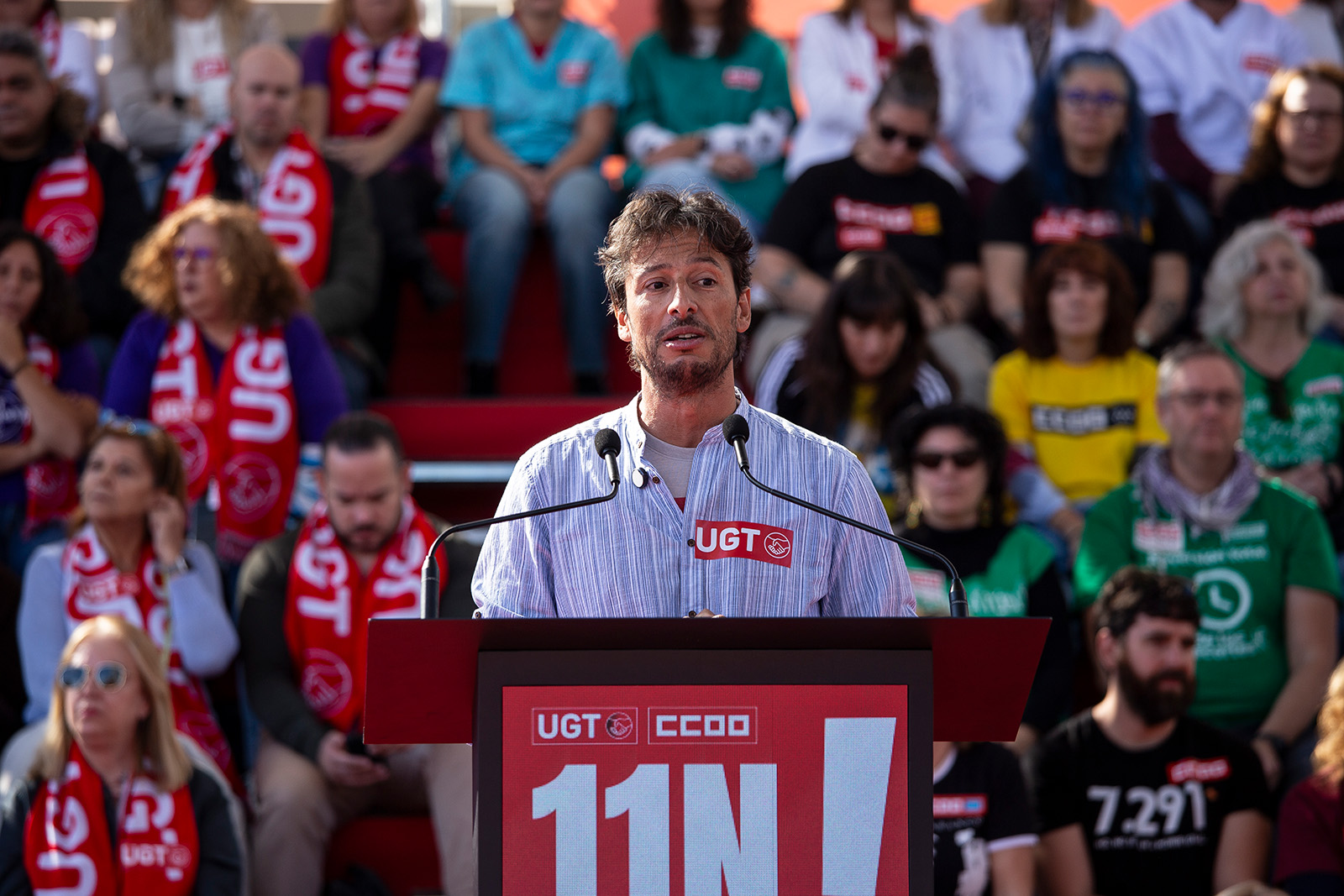 5. Intervención de Chema Pinto, UGT Servicios Públicos – Enseñanza. pública