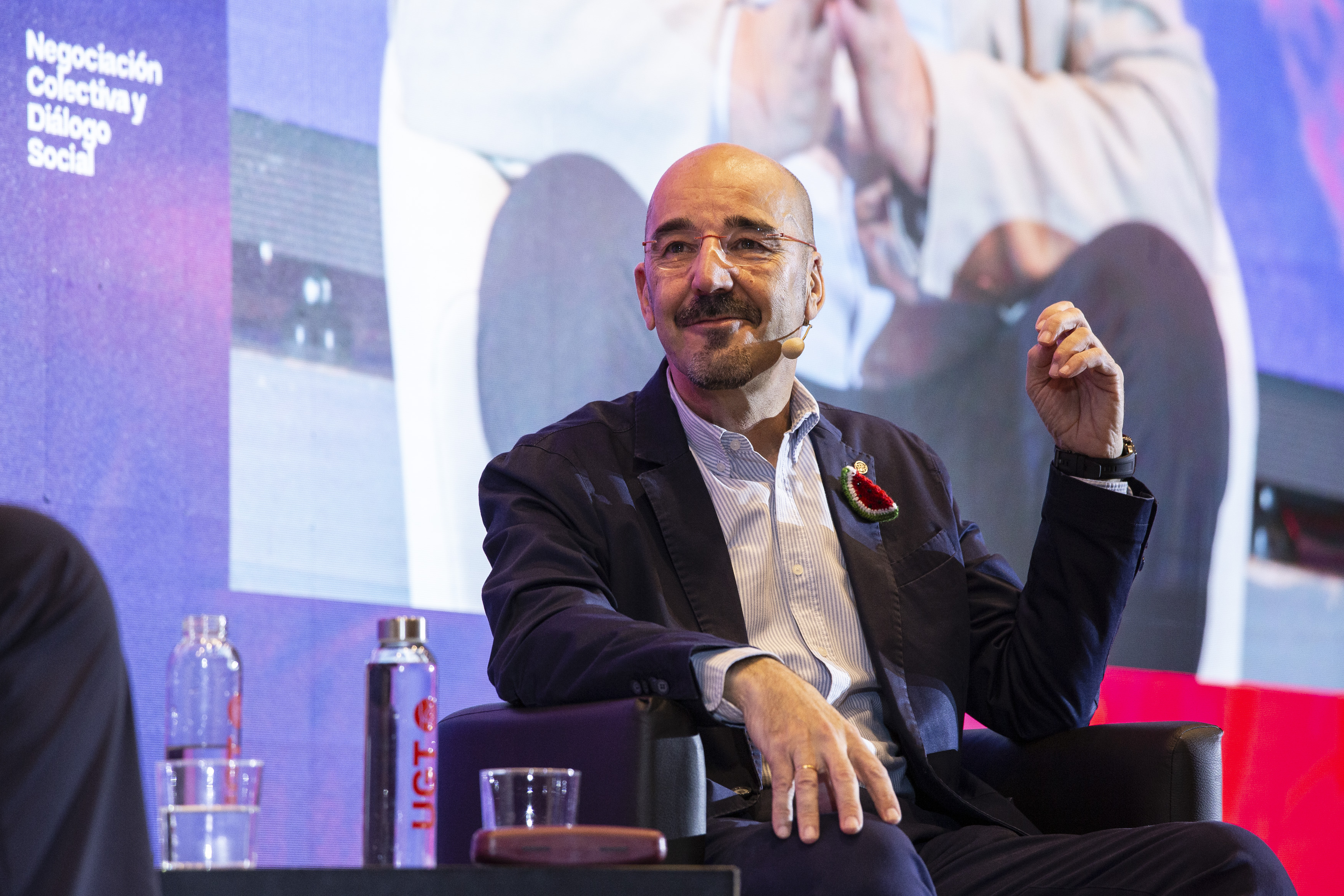 El vicesecretario general de Política Sindical de UGT Fernando Luján