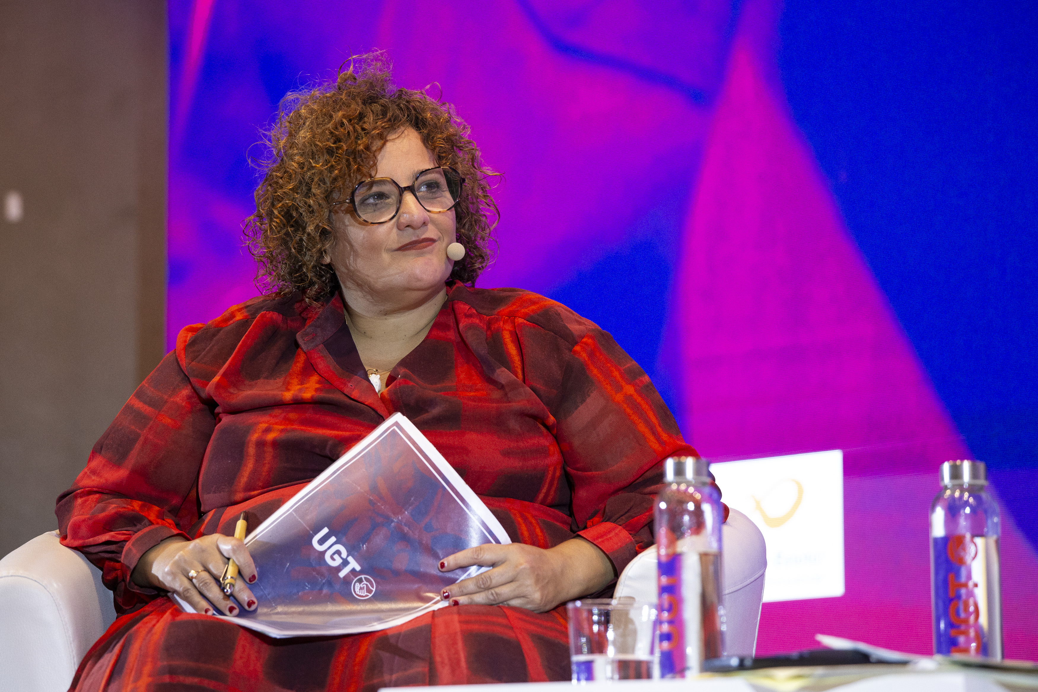 La secretaria de Salud Laboral de UGT Patricia Ruiz