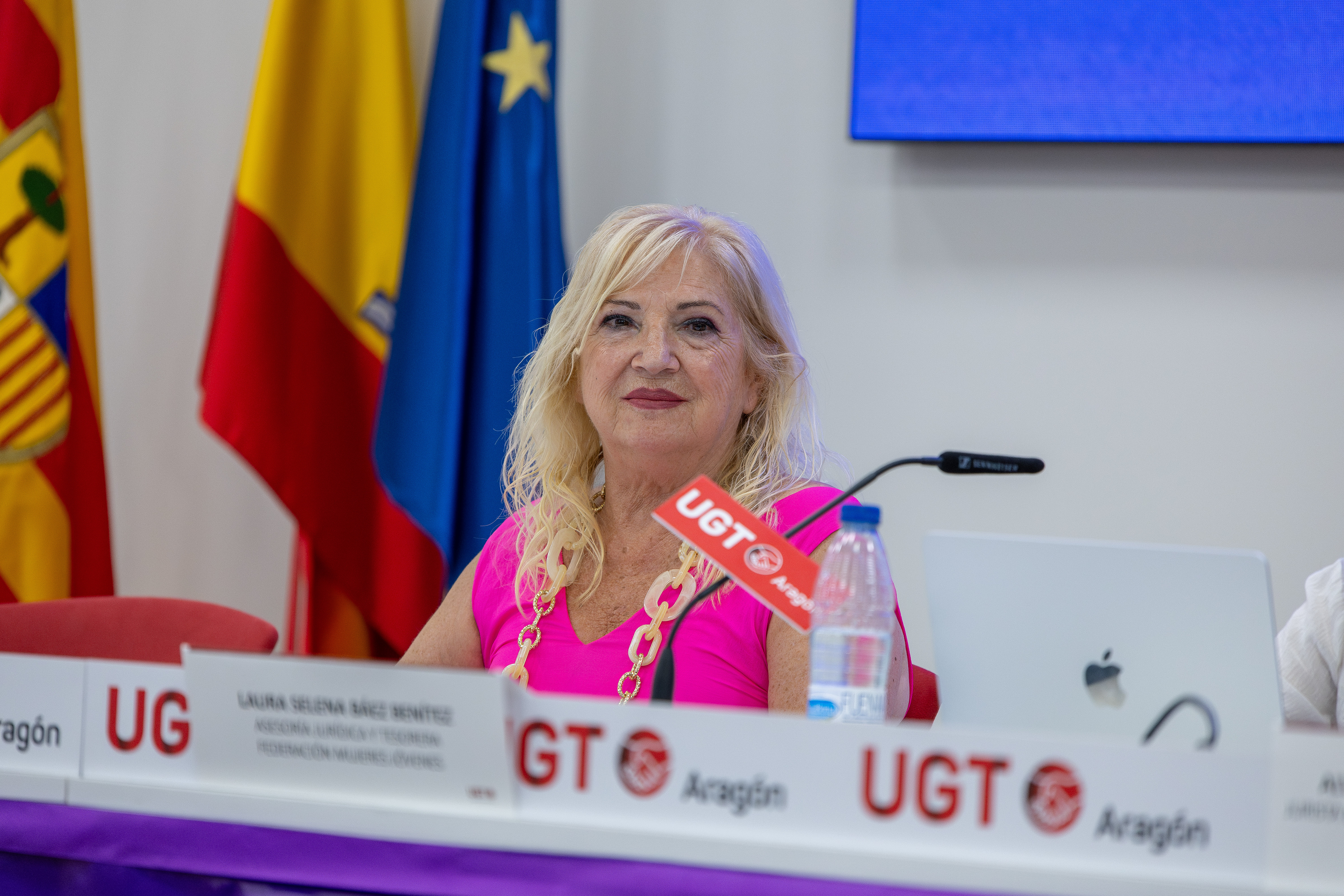 María Ángeles Gómez Cámara, secretaria general de UJP-UGT Catalunya
