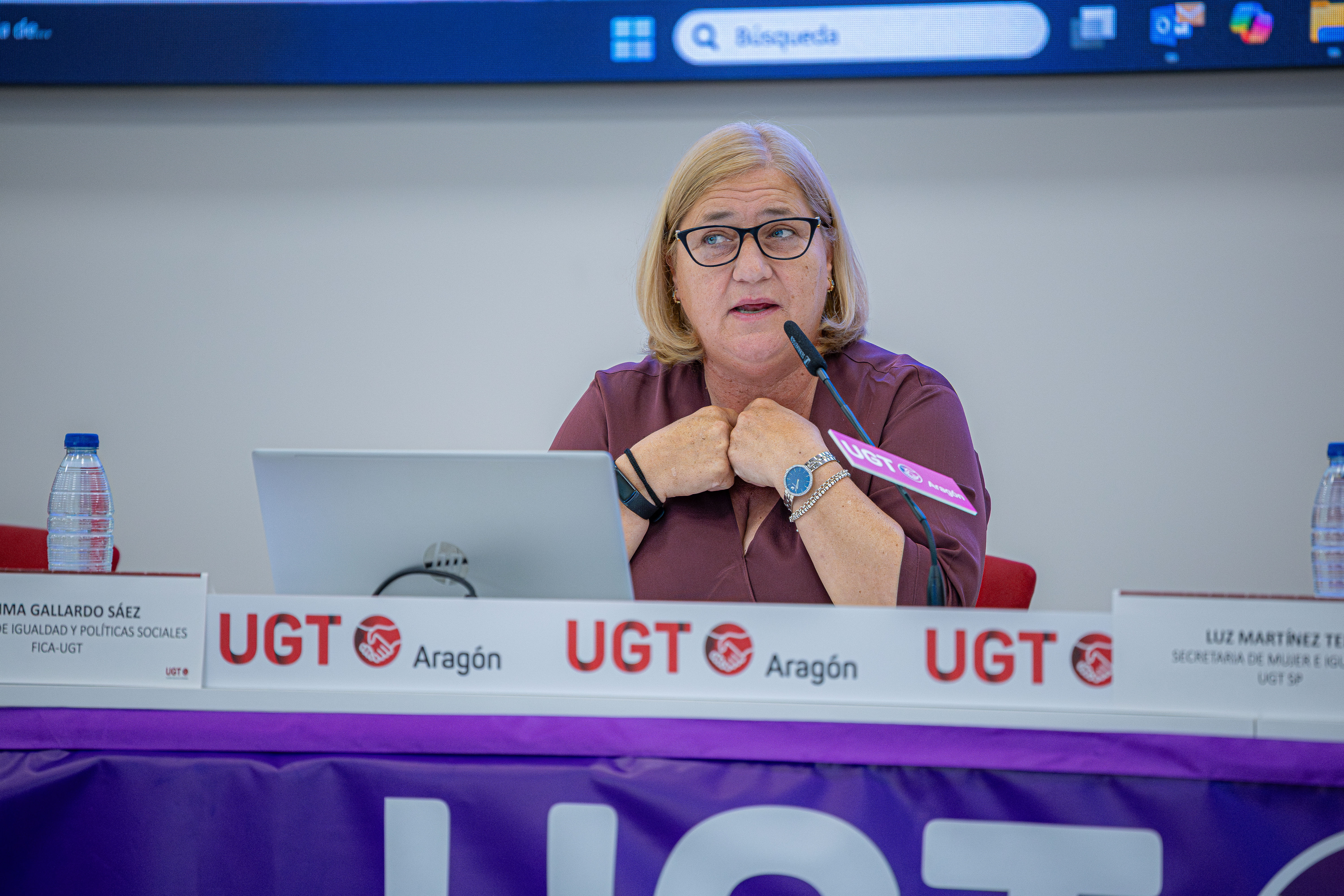 Fátima Gallardo Sáez, secretaria de Igualdad y Política Social de UGT FICA