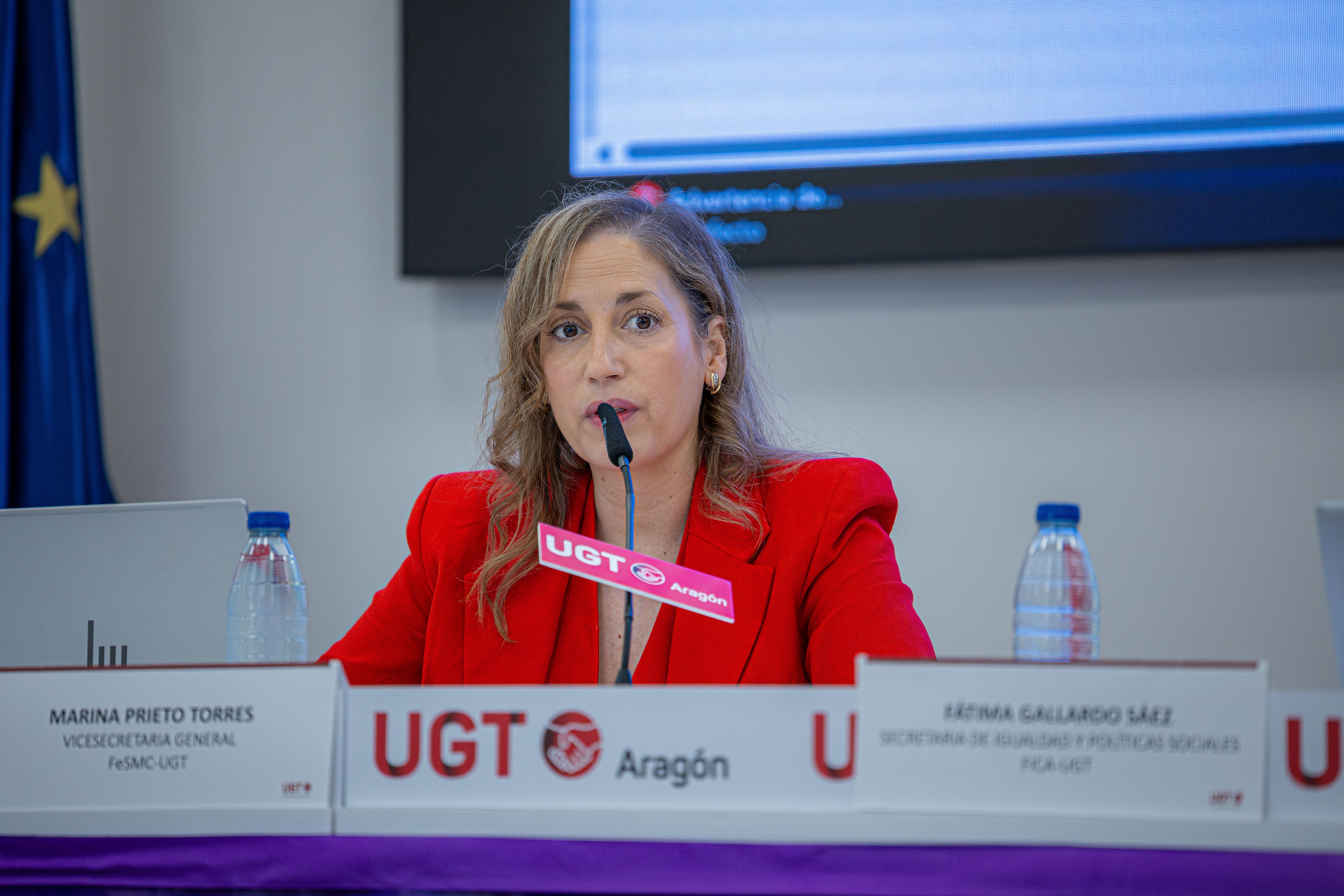 Marina Prieto Torres, vicesecretaria general de FeSMC UGT