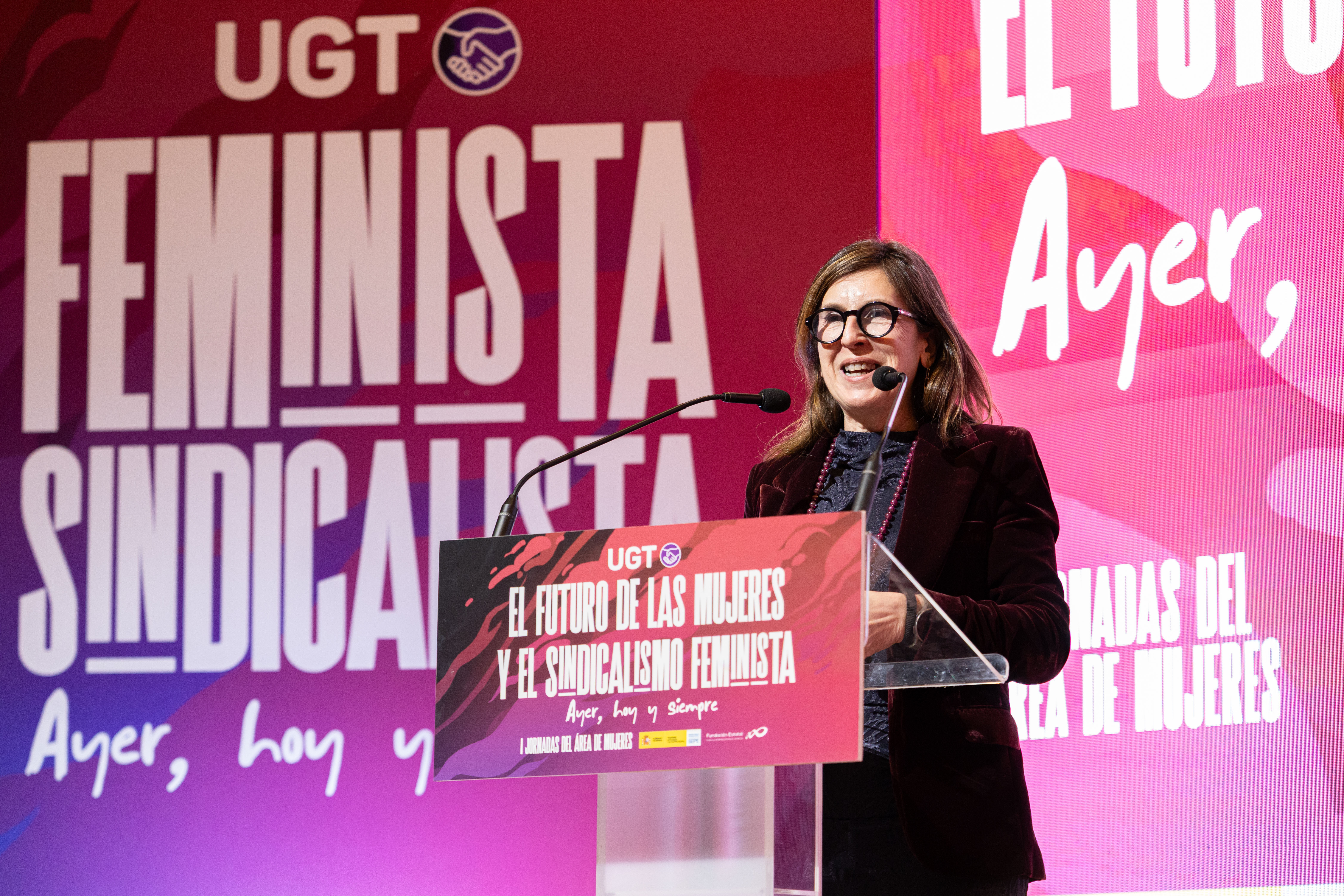 Lola Navarro, vicesecretaria general de UGT
