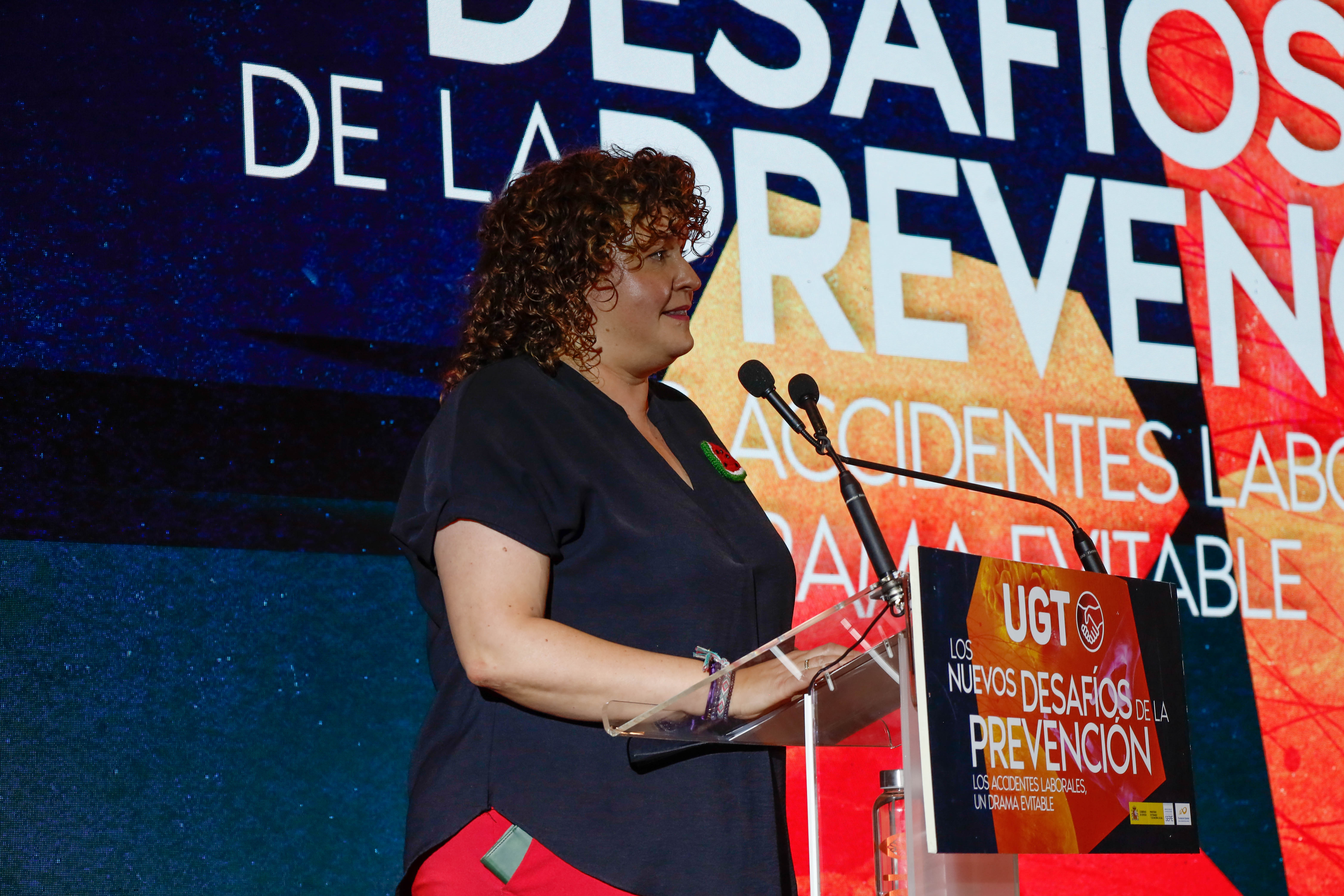 Susana Huertas,  secretaria general de UGT Madrid