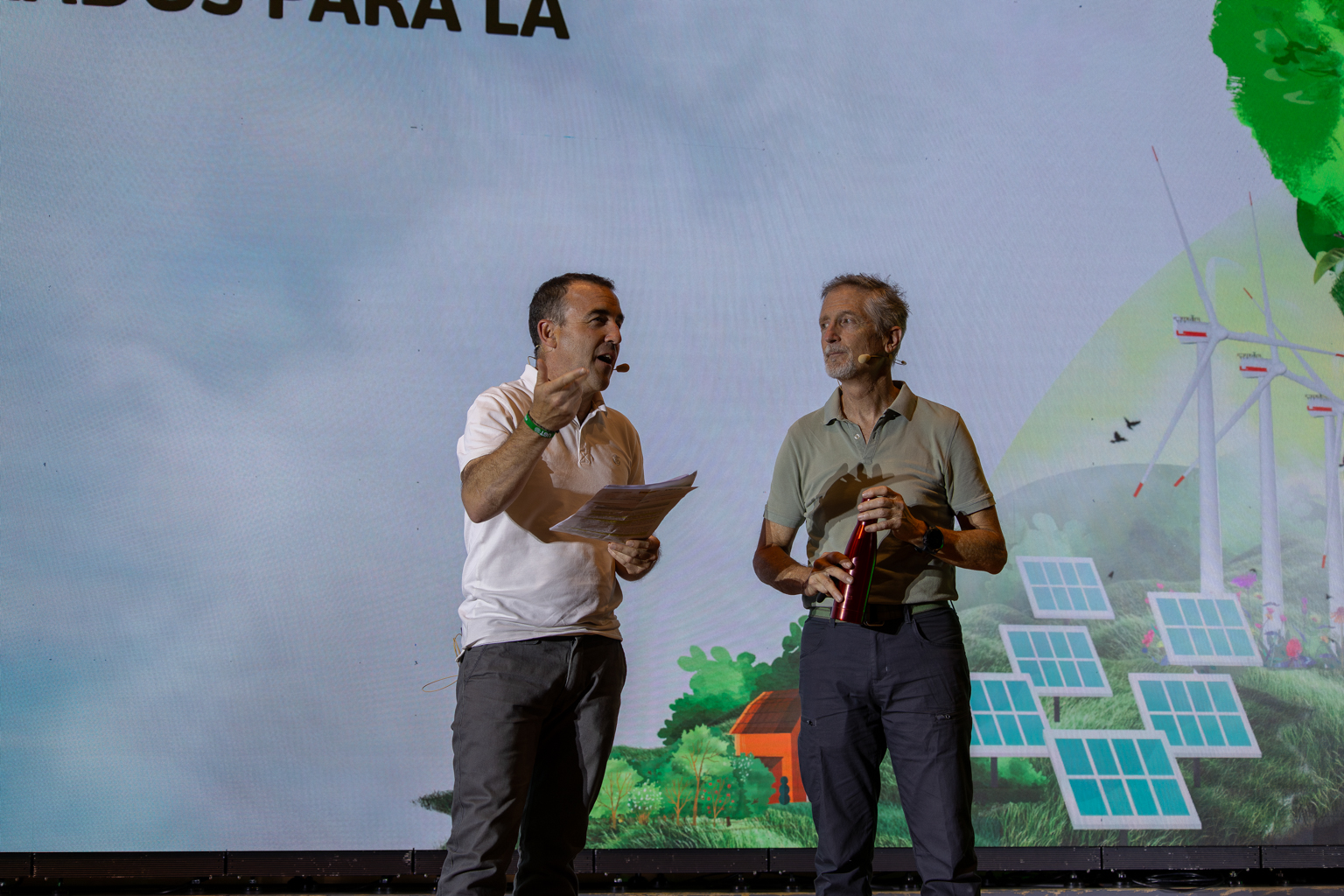 Juanma Antón Hernandez, portavoz del Sindicato Profesional de Agentes Forestales de UGT-SP y Fernando Valladares Ros, científico del CSIC y profesor de Ecología de la Universidad Rey Juan Carlos