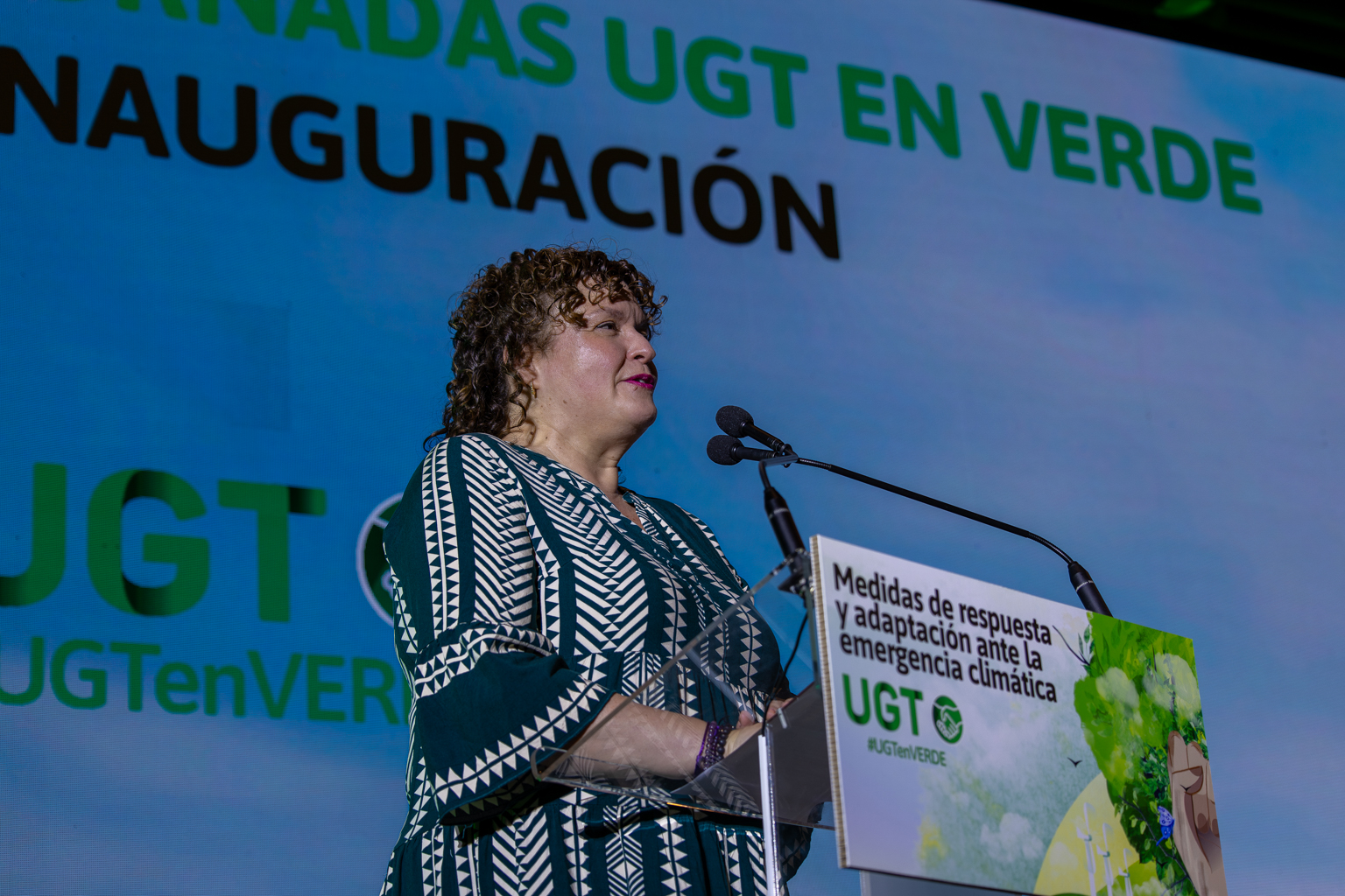 Susana Huertas Moya, secretaria general de UGT Madrid