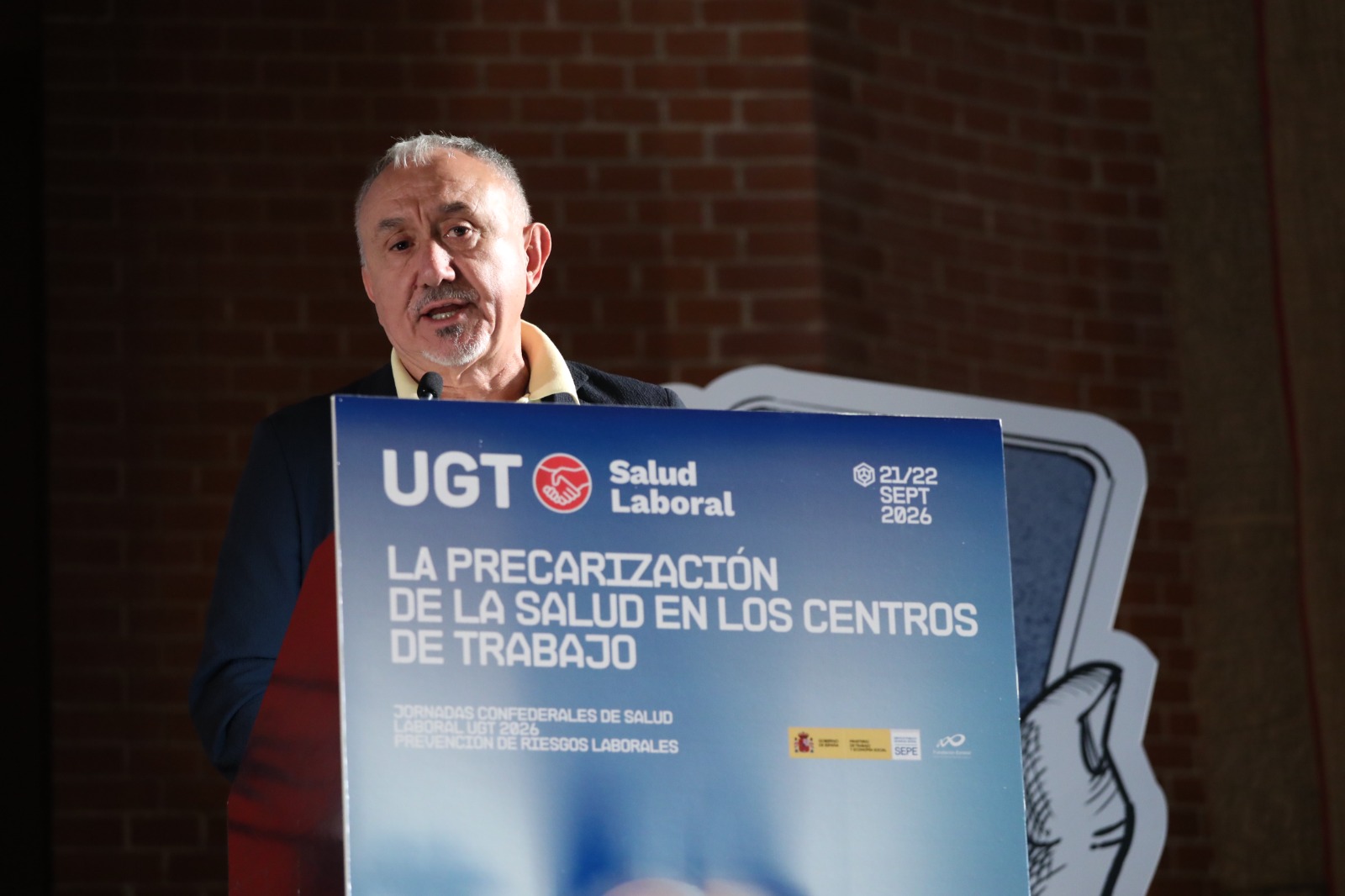 Pepe Álvarez, discurso de apertura de las jornadas