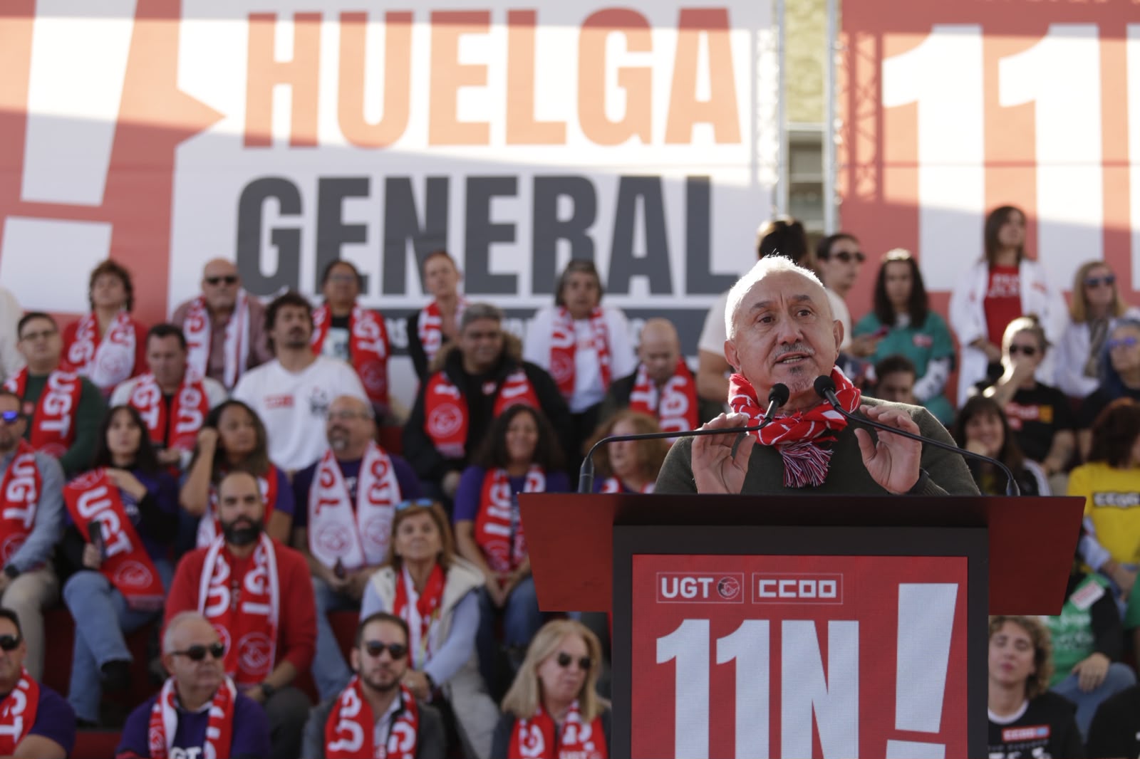 Asamblea de delegadas y delegados en Getafe | Huelga General 11N