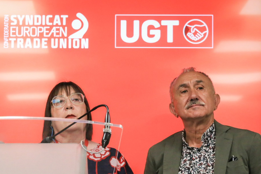 Esther Linch y Pepe Álvarez