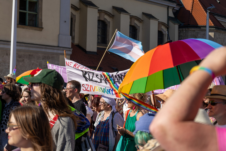 Manifestación del Orgullo 2025 en Budapest