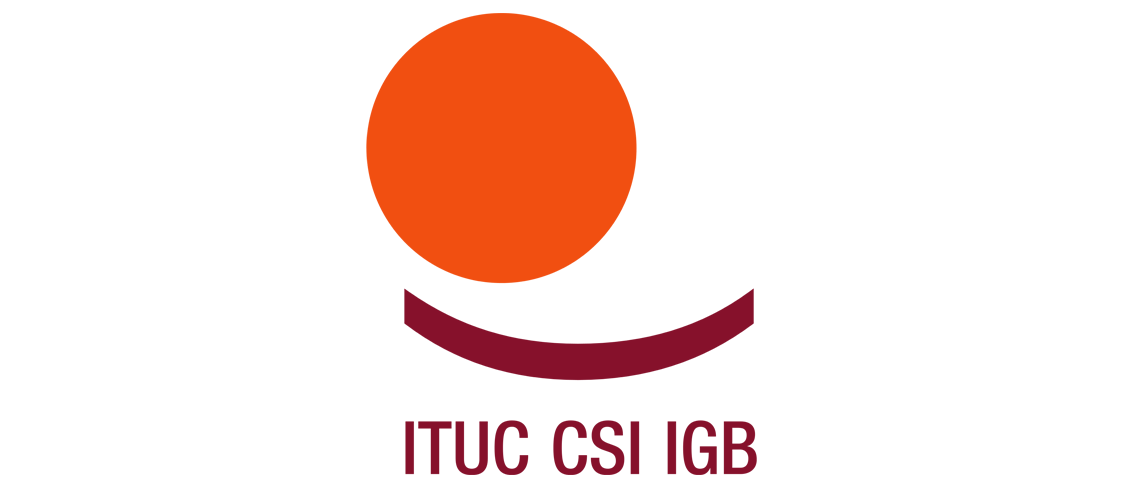 Logo de la Confederación Sindical Internacional