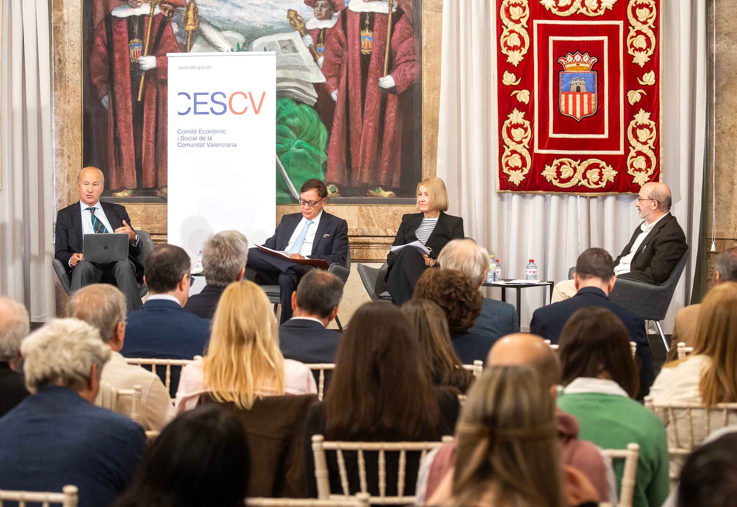 V Encuentro Socioeconómico de la Comunitat Valenciana, celebrado en Castellón.