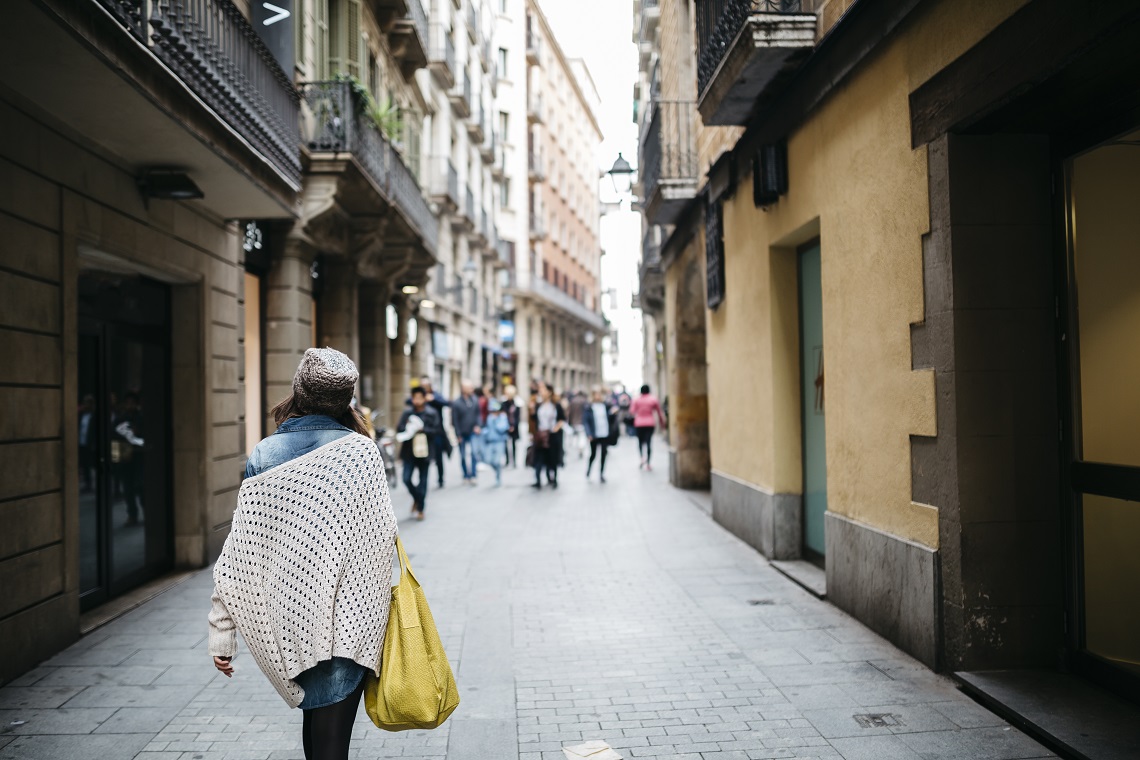 Mujer en la calle