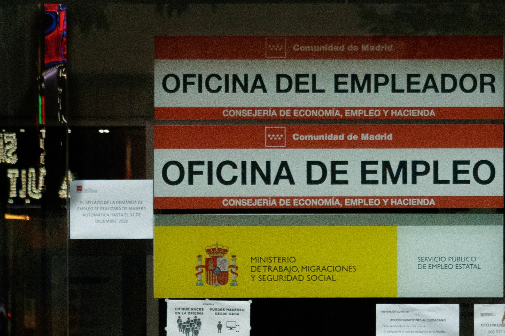 Oficina de Empleo SEPE Paro
