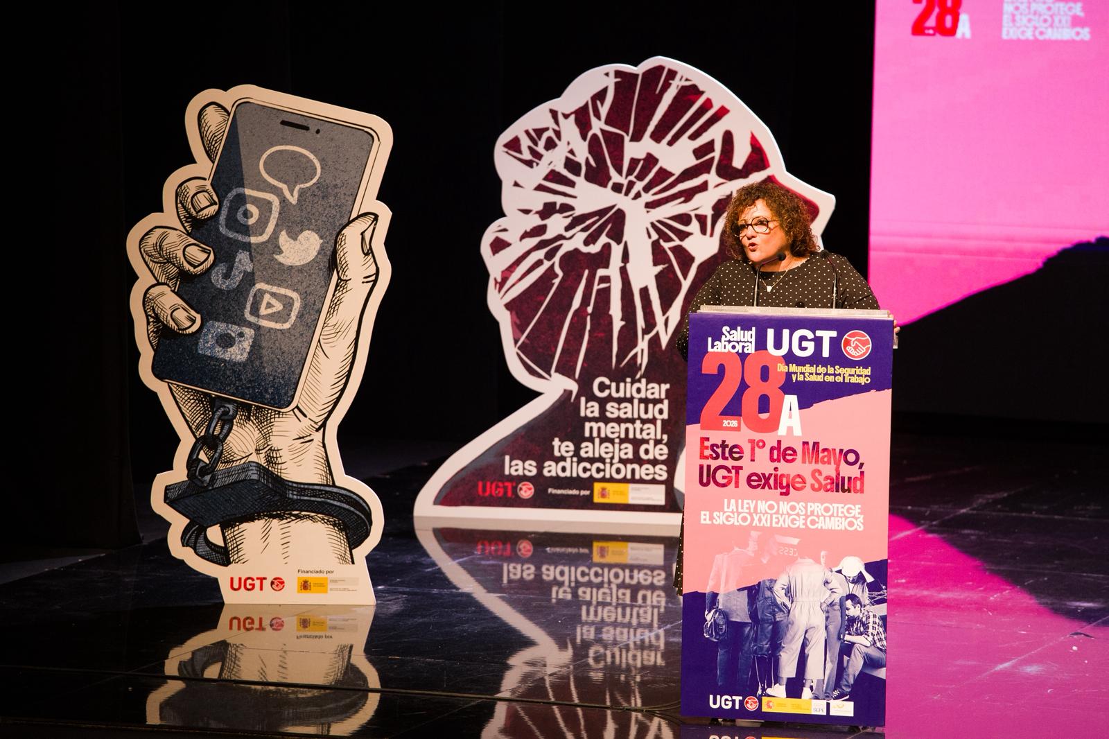 Patricia Ruíz en la clausura de la jornada 'La Ley no nos protege, el siglo XXI exige cambios'