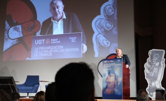 Jornadas confederales de UGT ‘La precarización de la salud en los centros de trabajo’.